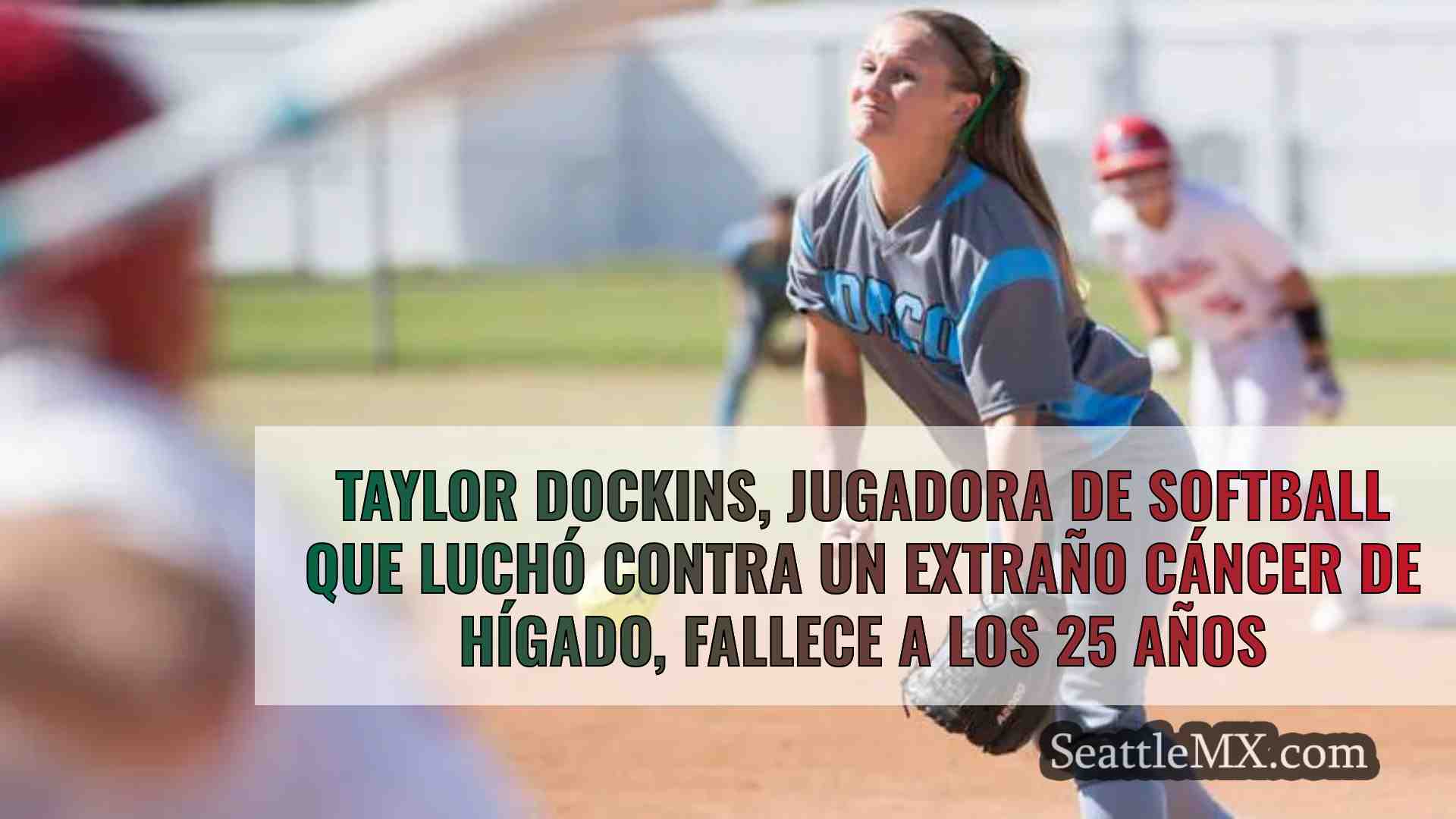 Taylor Dockins jugadora de softball