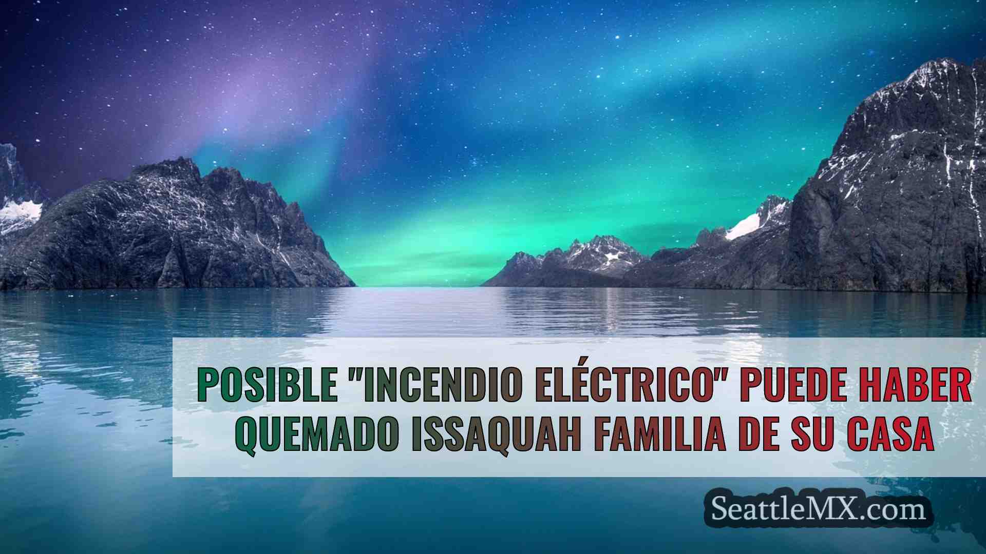 Posible incendio eléctrico puede haber