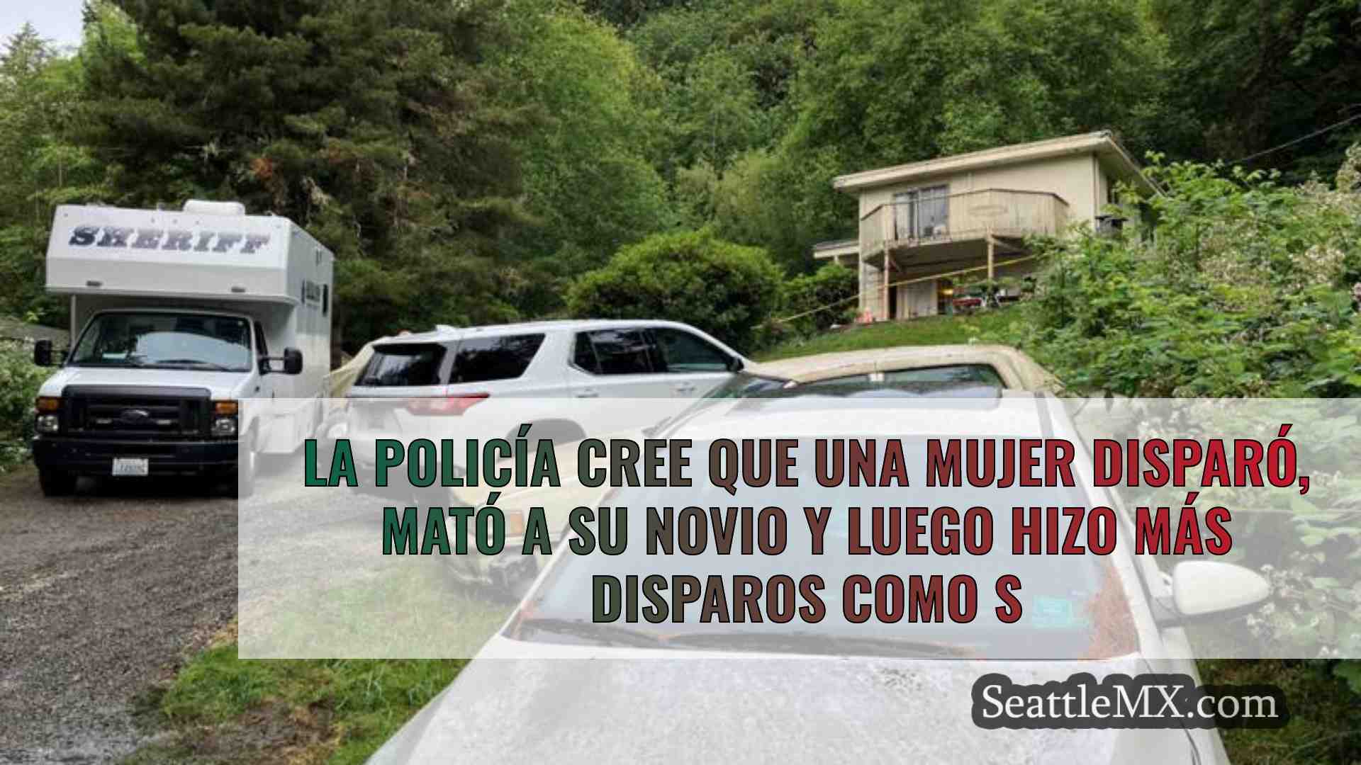 La policía cree que una mujer disparó y