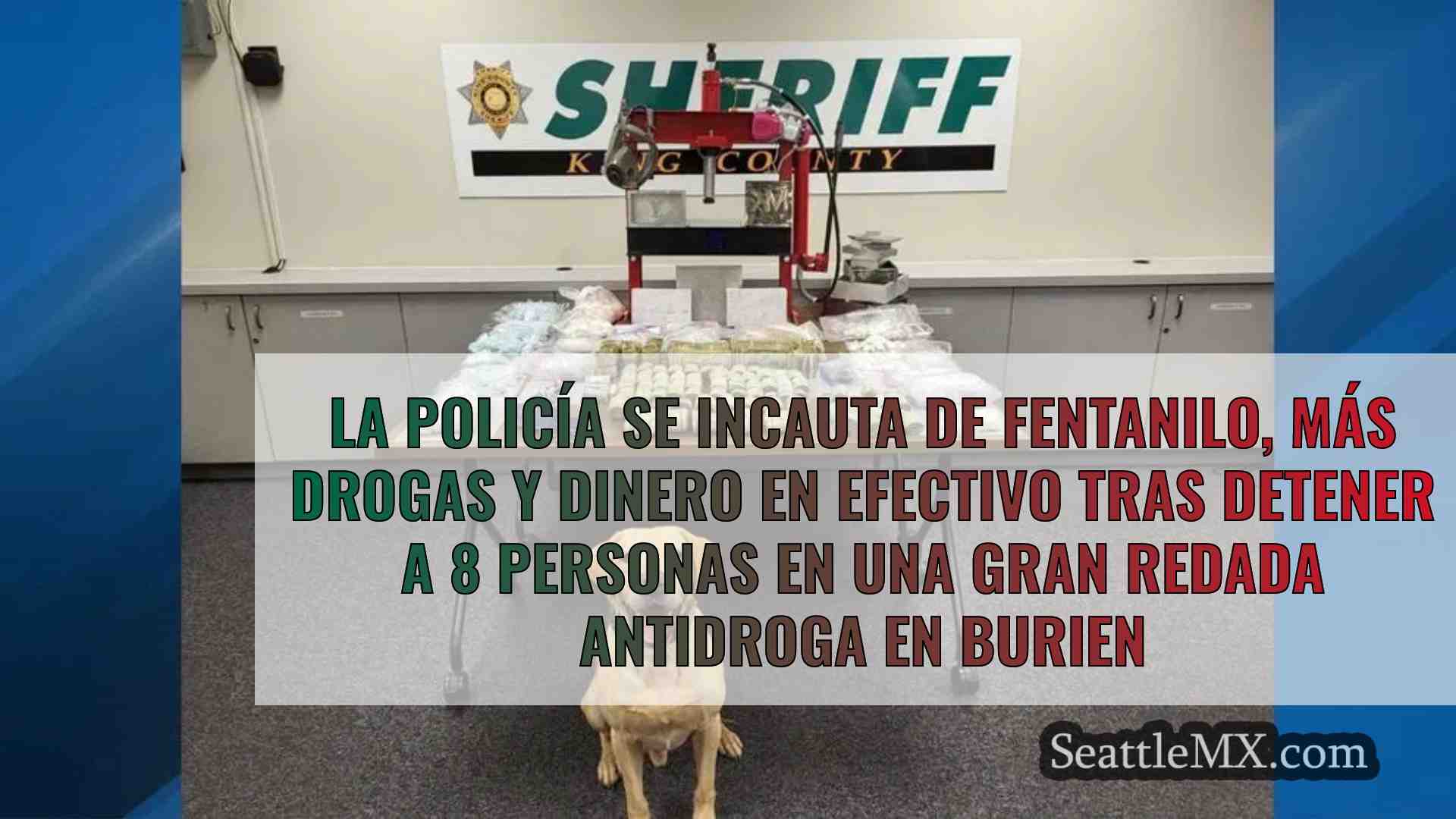 La policía se incauta de fentanilo