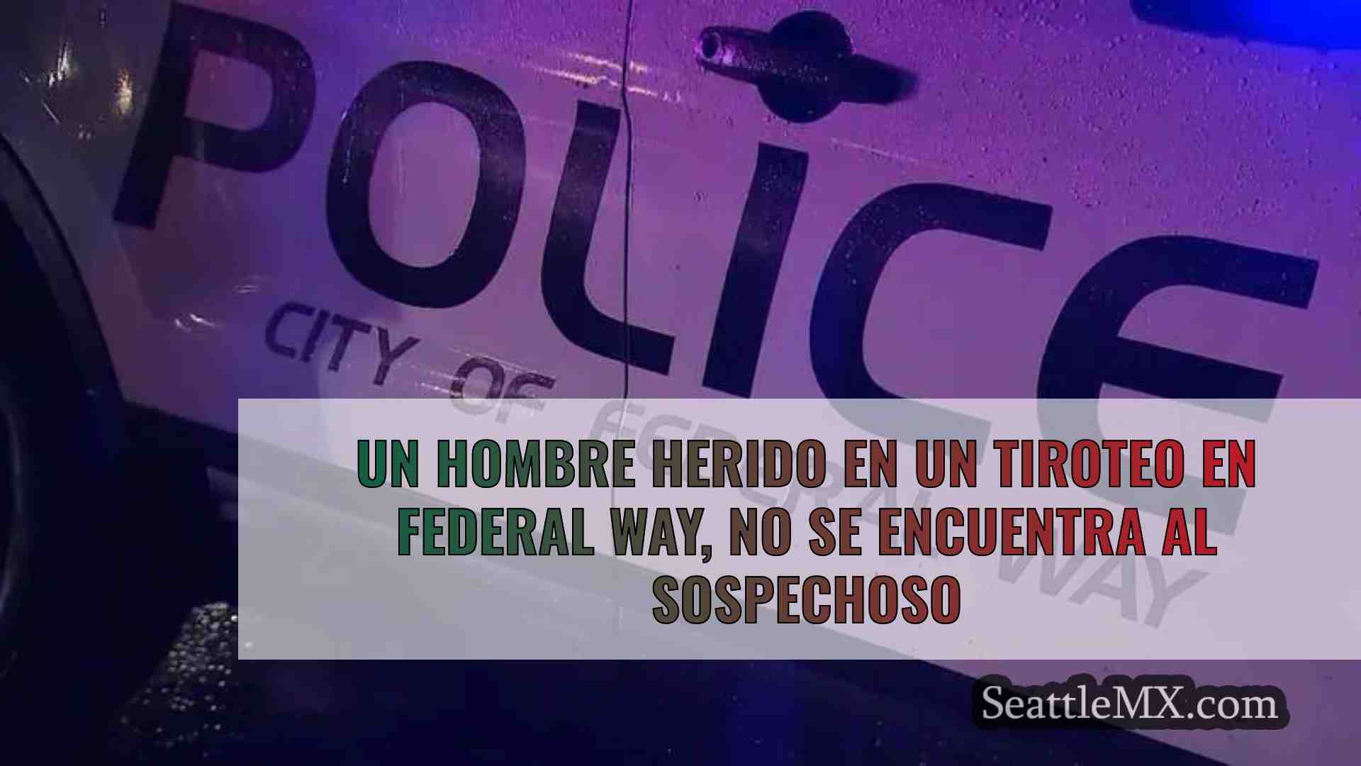 Un hombre herido en un tiroteo en