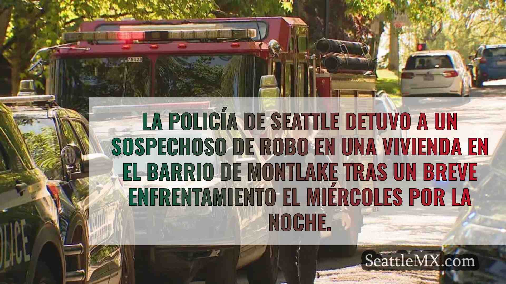 La policía de Seattle detiene a un