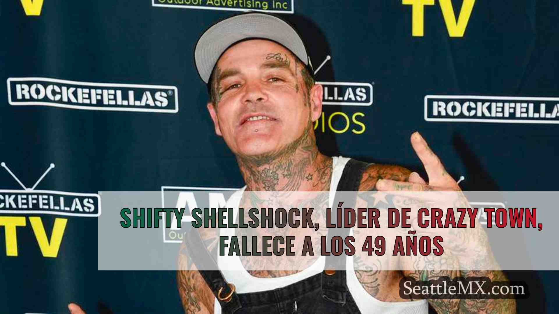 Shifty Shellshock, líder de Crazy Town,