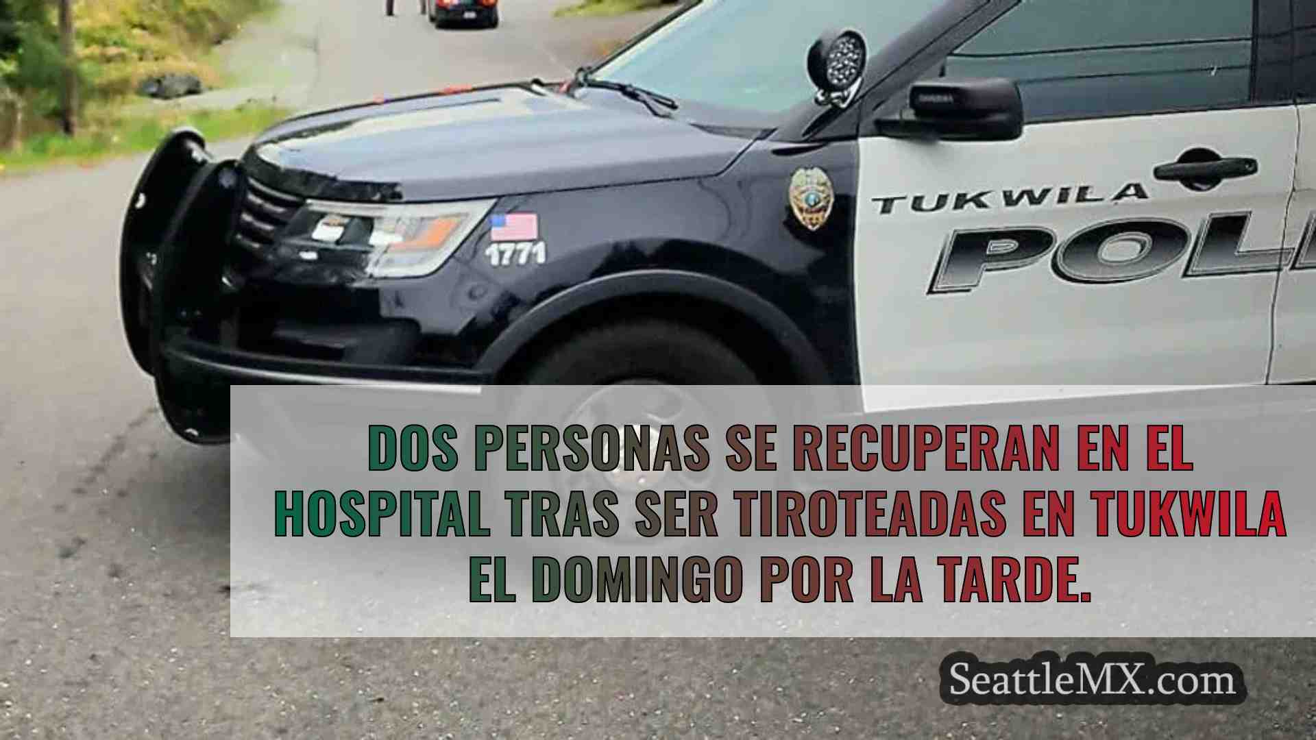 2 heridos en un tiroteo en Tukwila tras