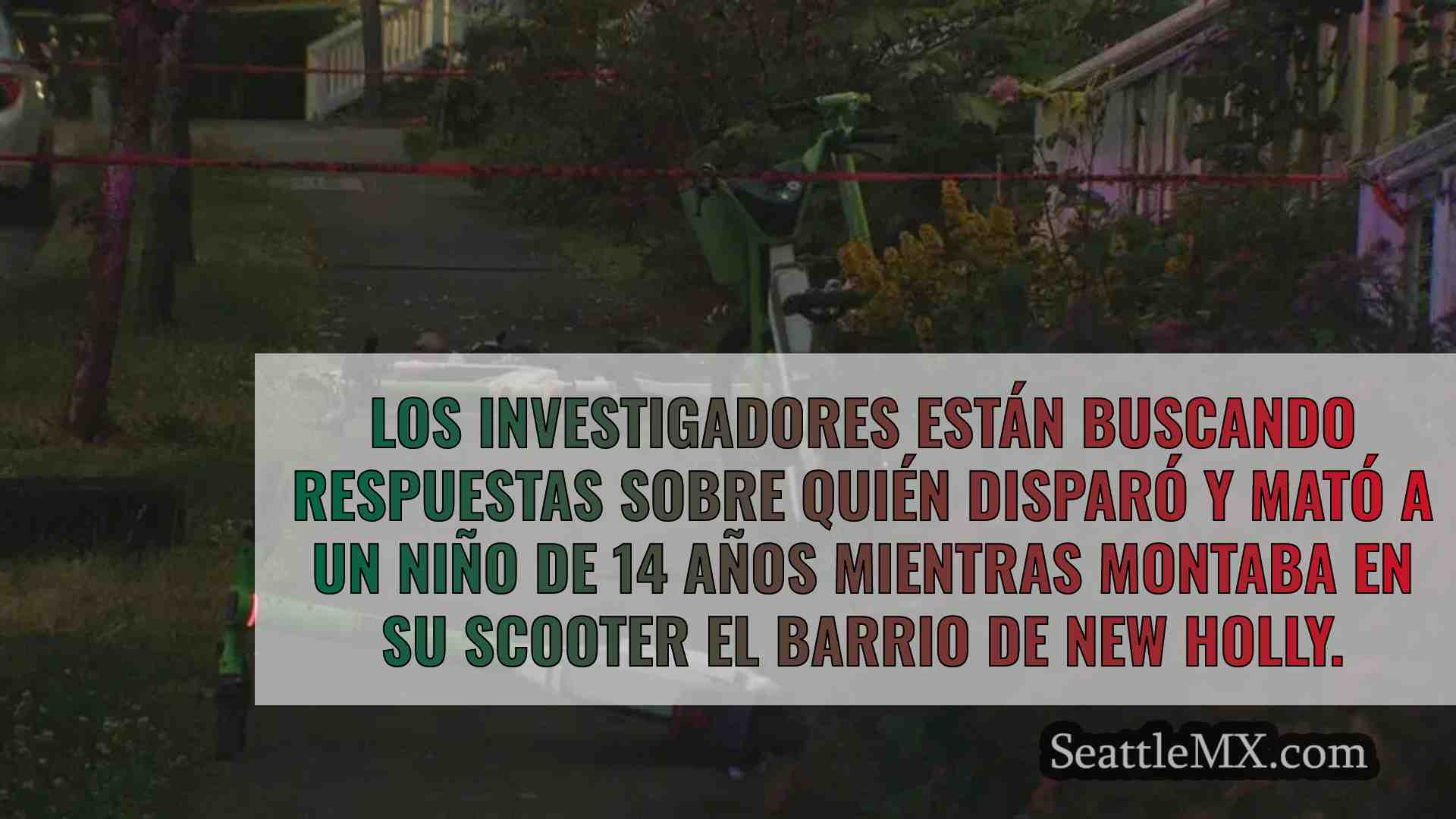 La comunidad llora la muerte de un niño