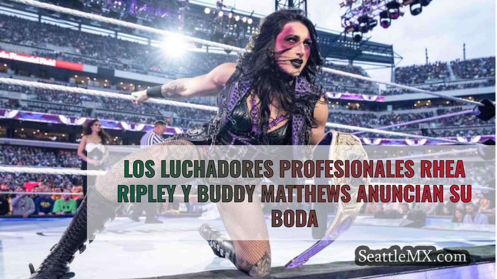 Los luchadores profesionales Rhea