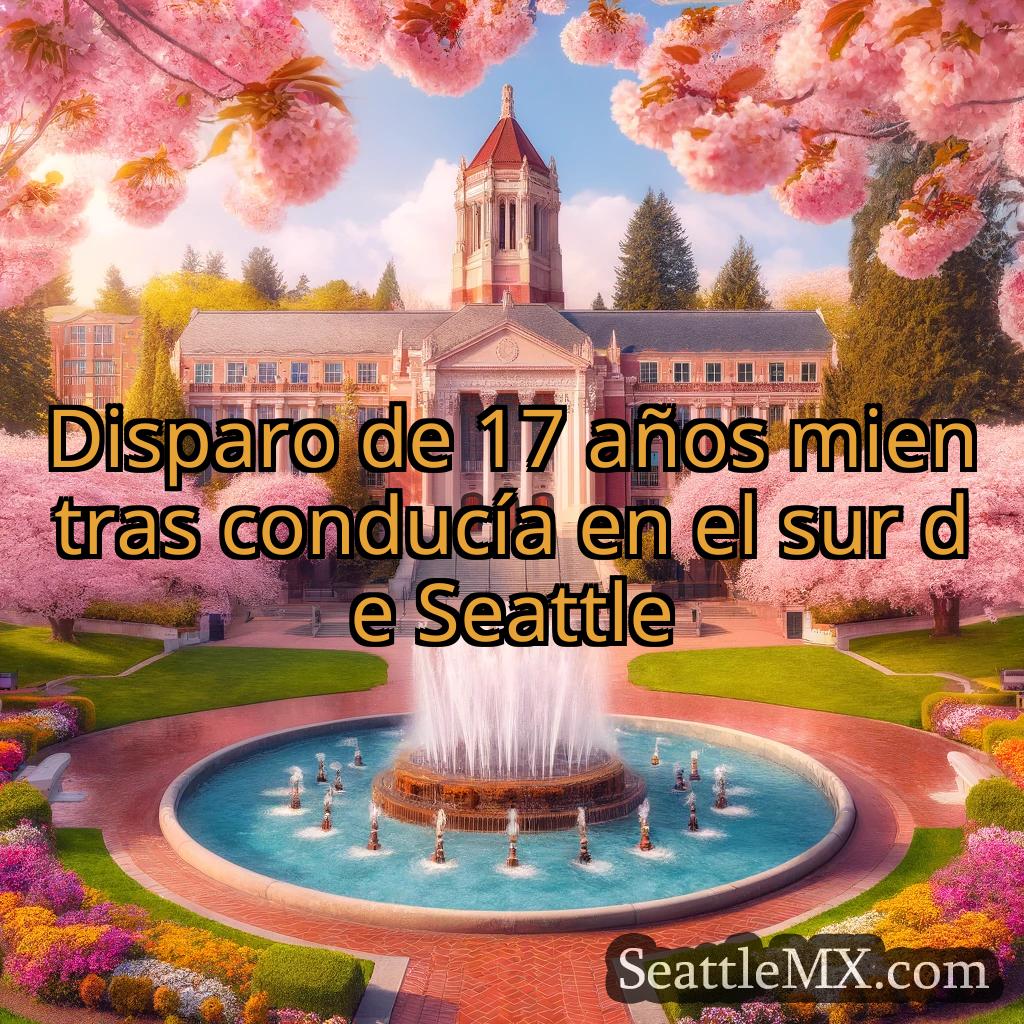 noticias de seattle Disparo de 17 años mientras