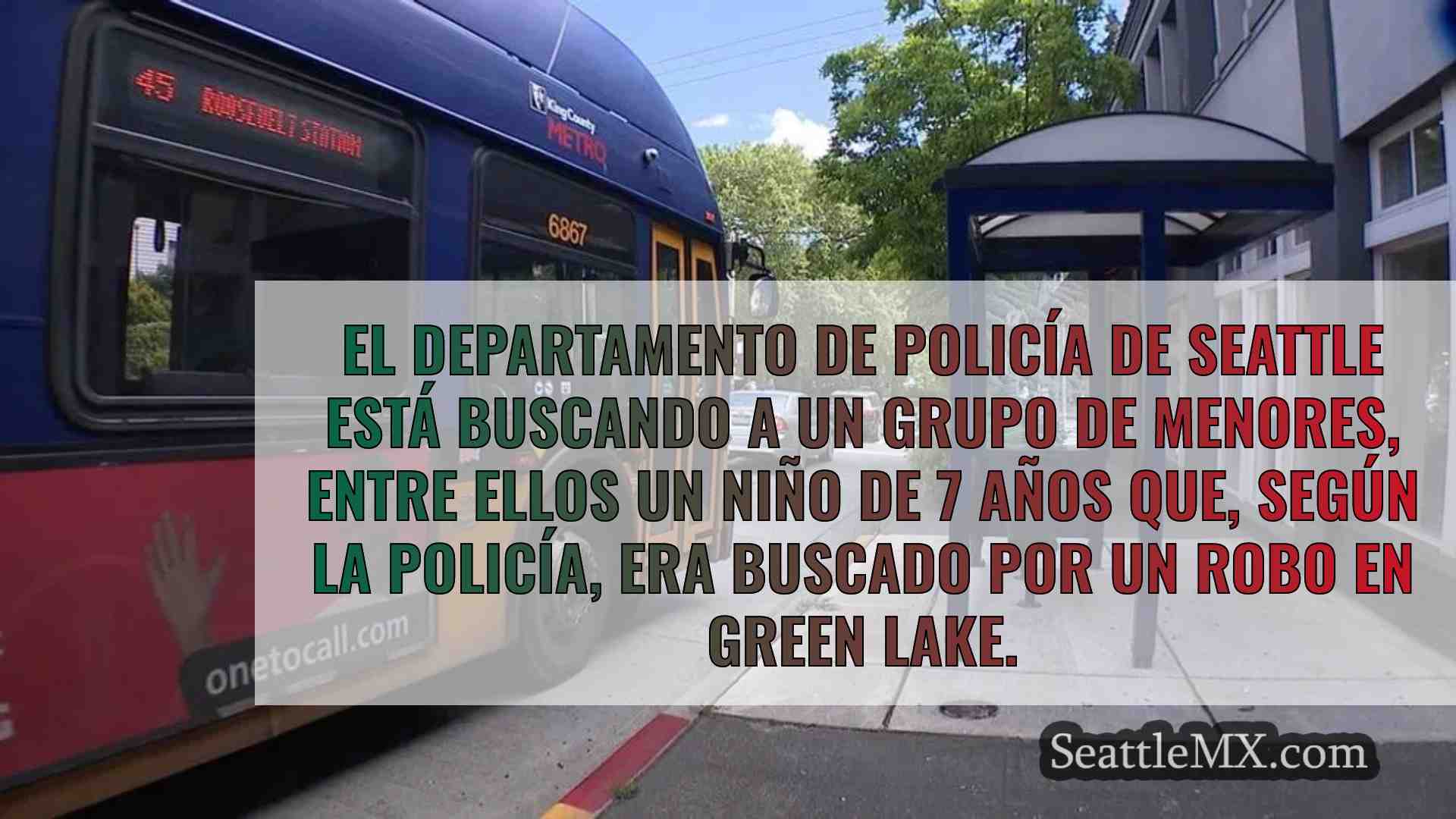 Se busca a un niño de 7 años con un