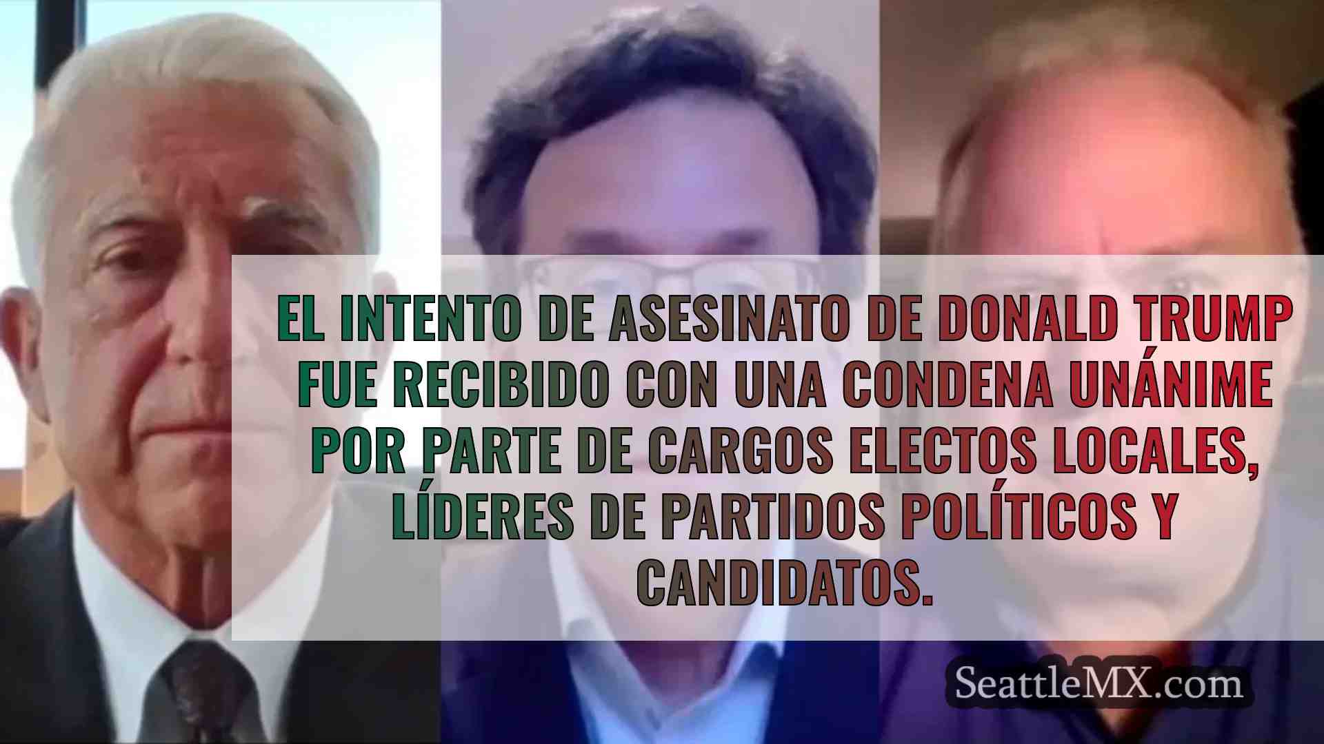 Líderes y candidatos del partido en el