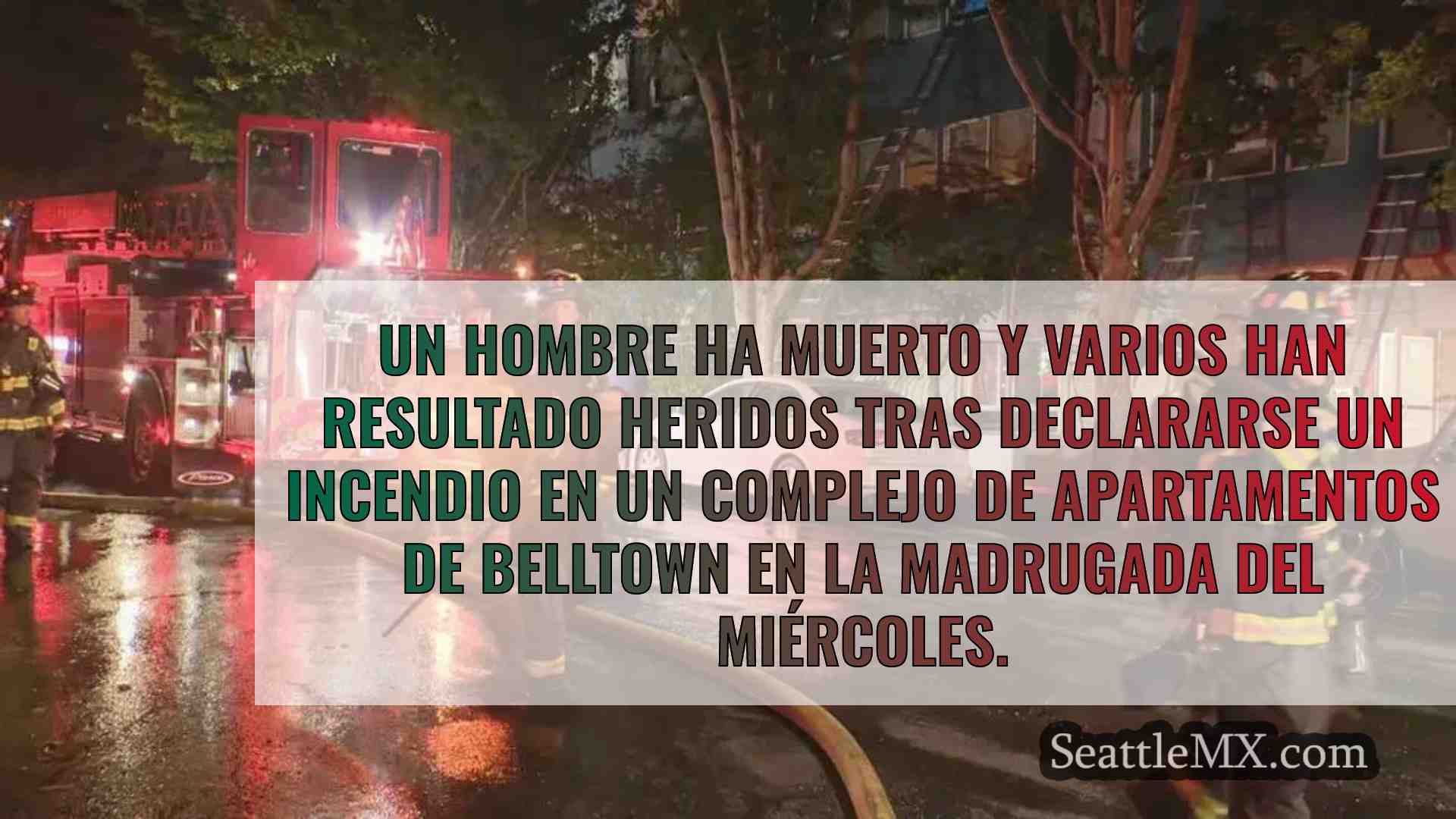 Un muerto y varios heridos en un