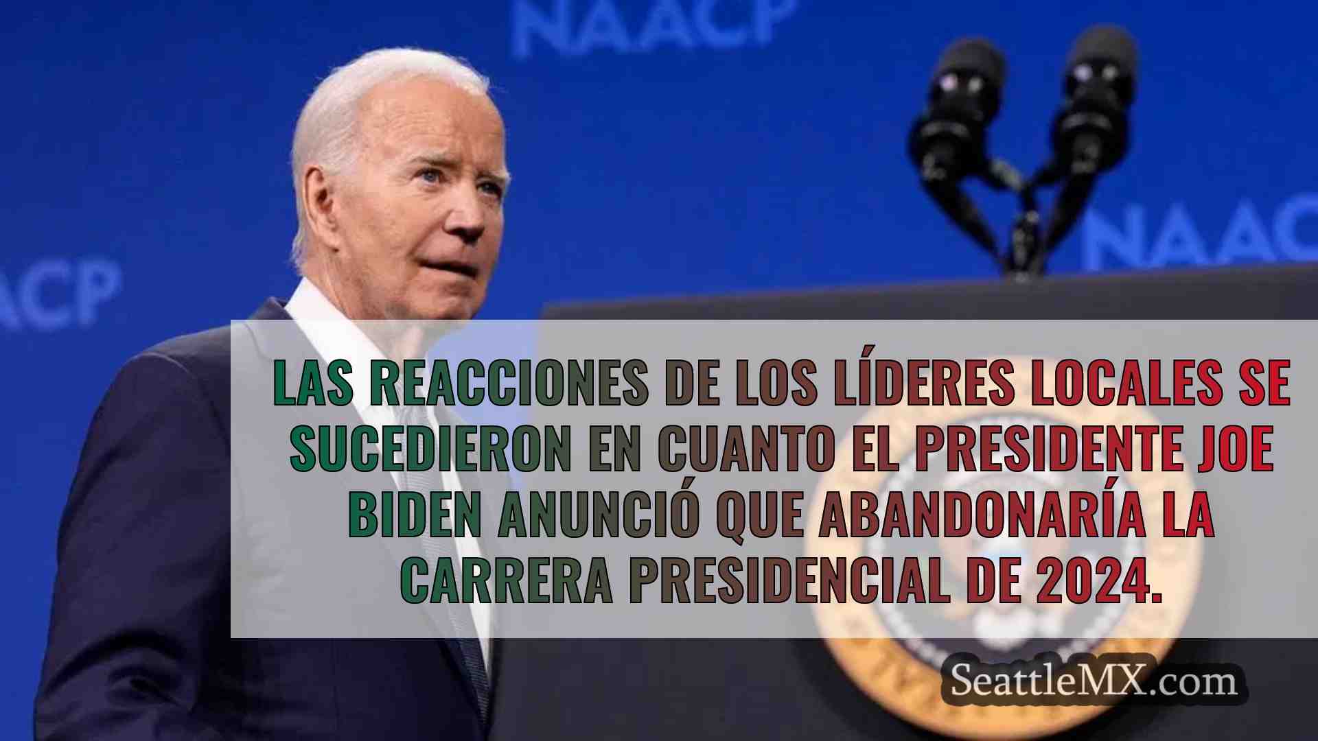 Los líderes del oeste de Washington