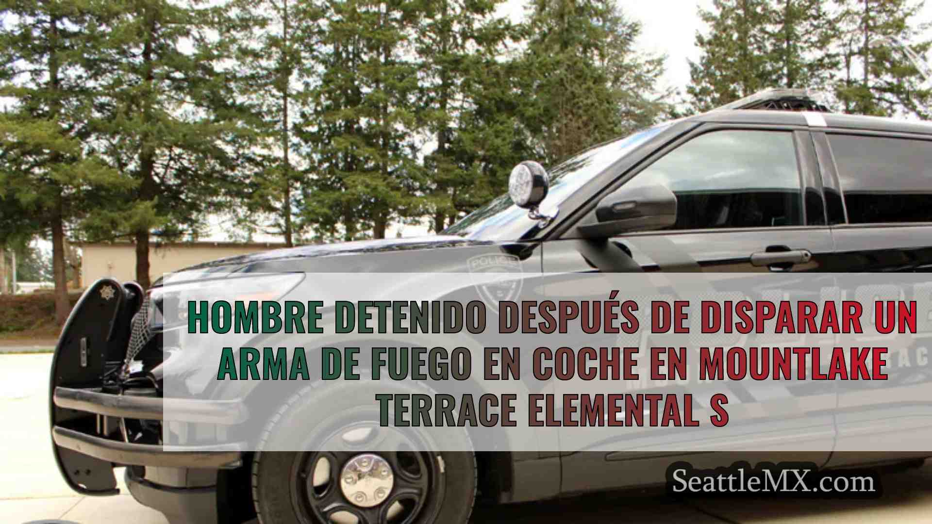 Detenido un hombre tras disparar un