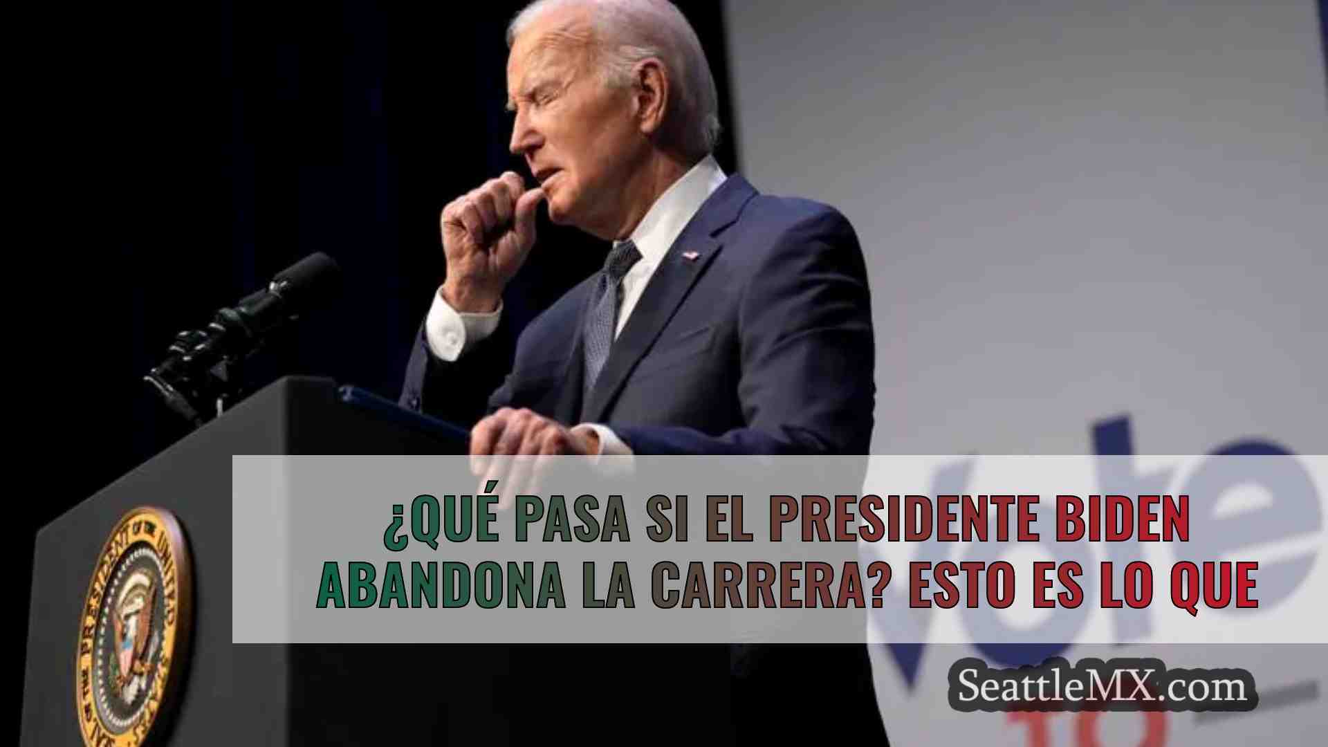 ¿Qué pasa si el Presidente Biden