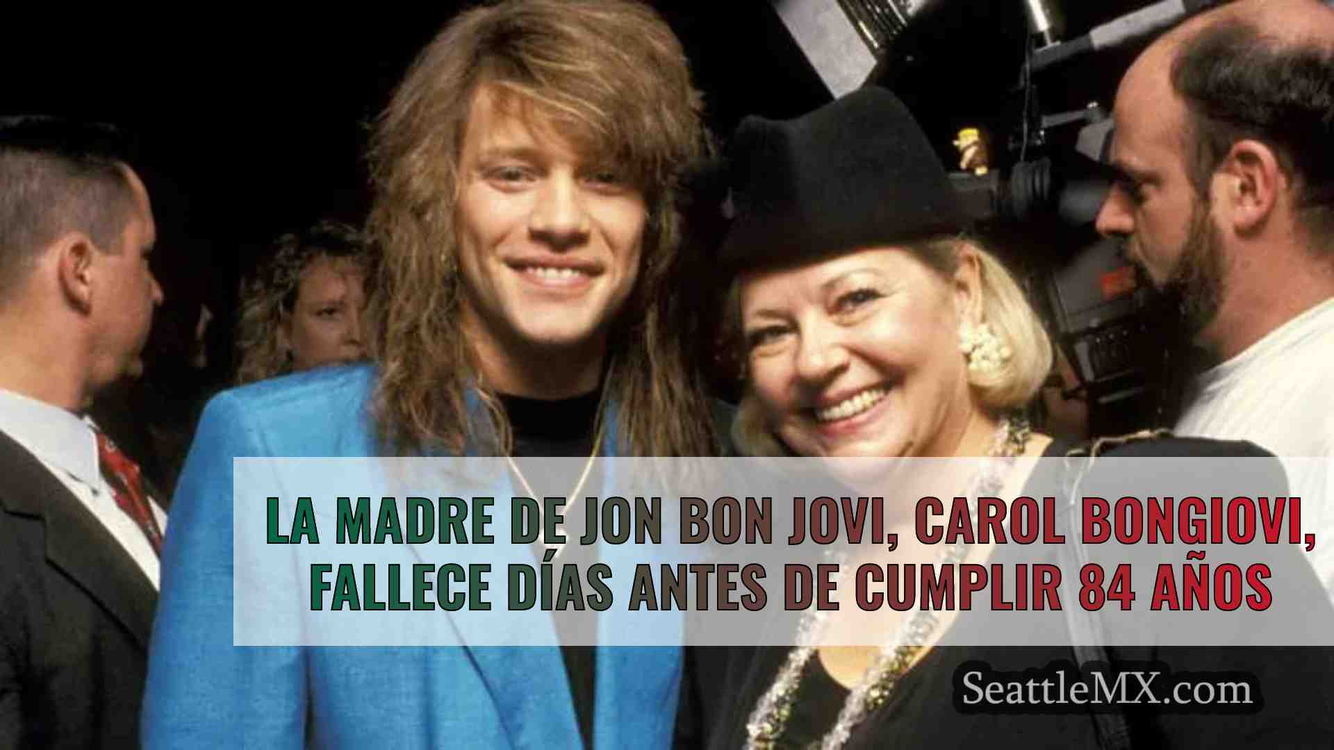 La madre de Jon Bon Jovi, Carol