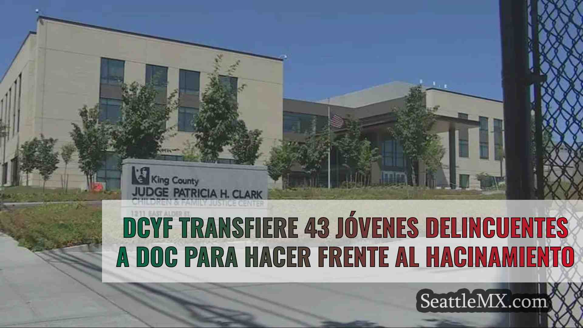 DCYF transfiere 43 jóvenes delincuentes