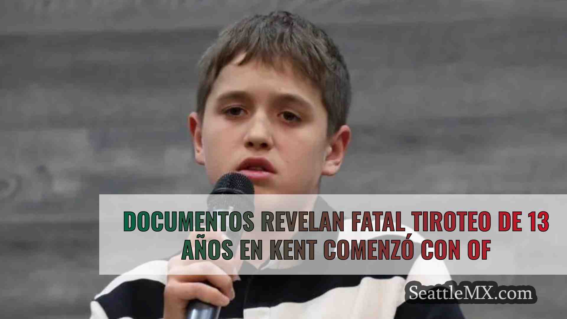 Los documentos revelan que el tiroteo