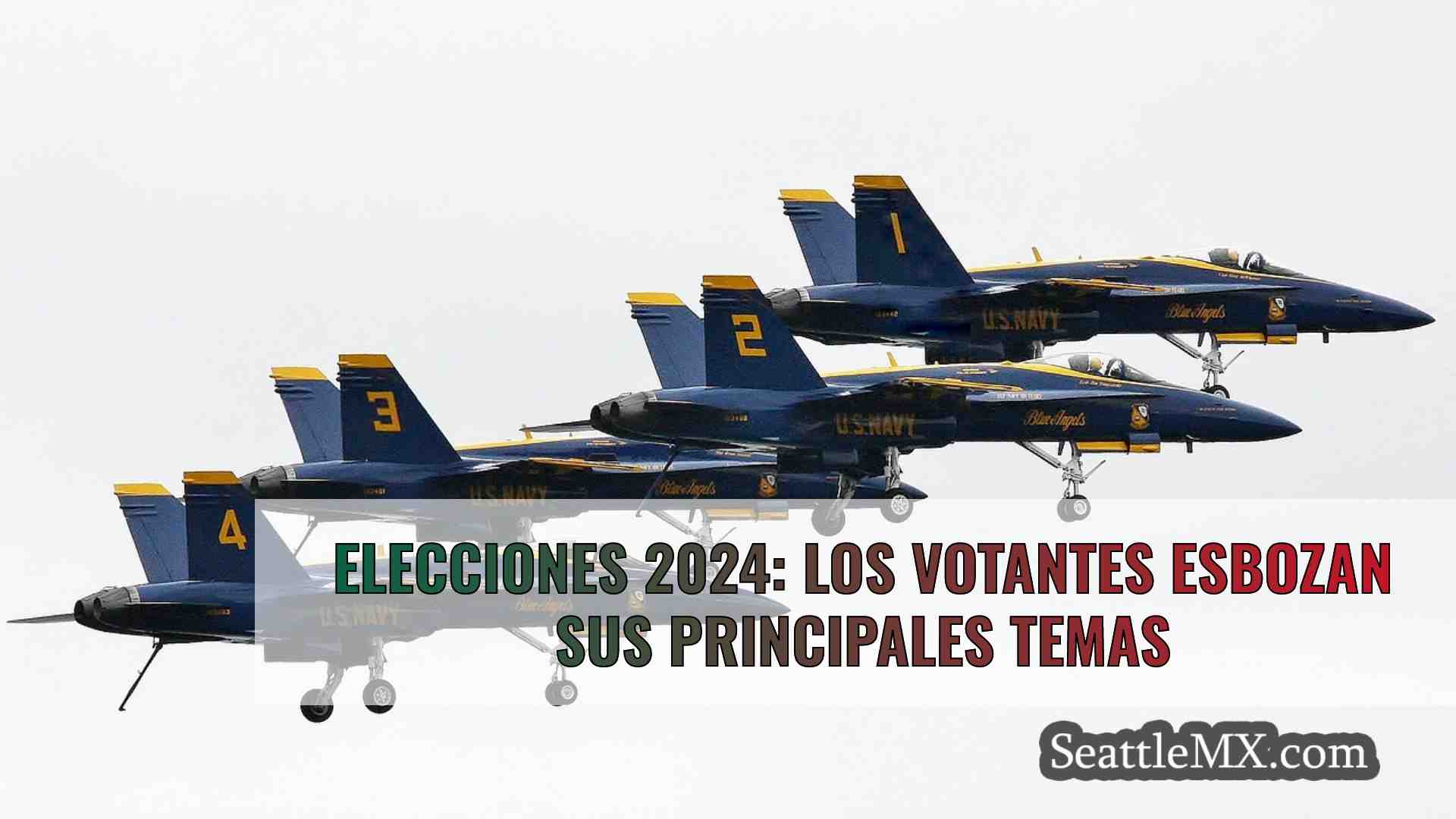 Elecciones 2024: Los votantes esbozan
