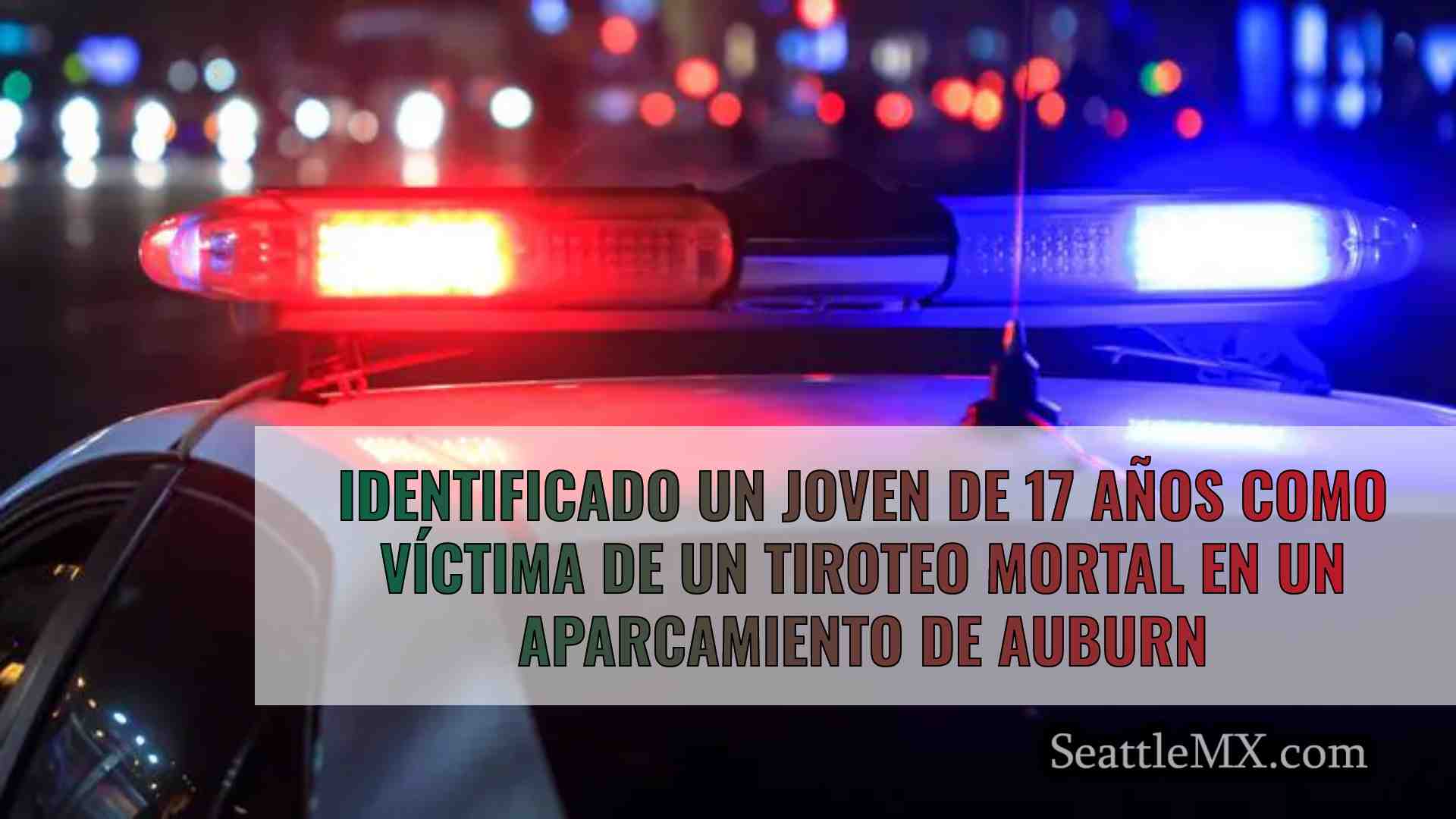 Identificado un joven de 17 años como