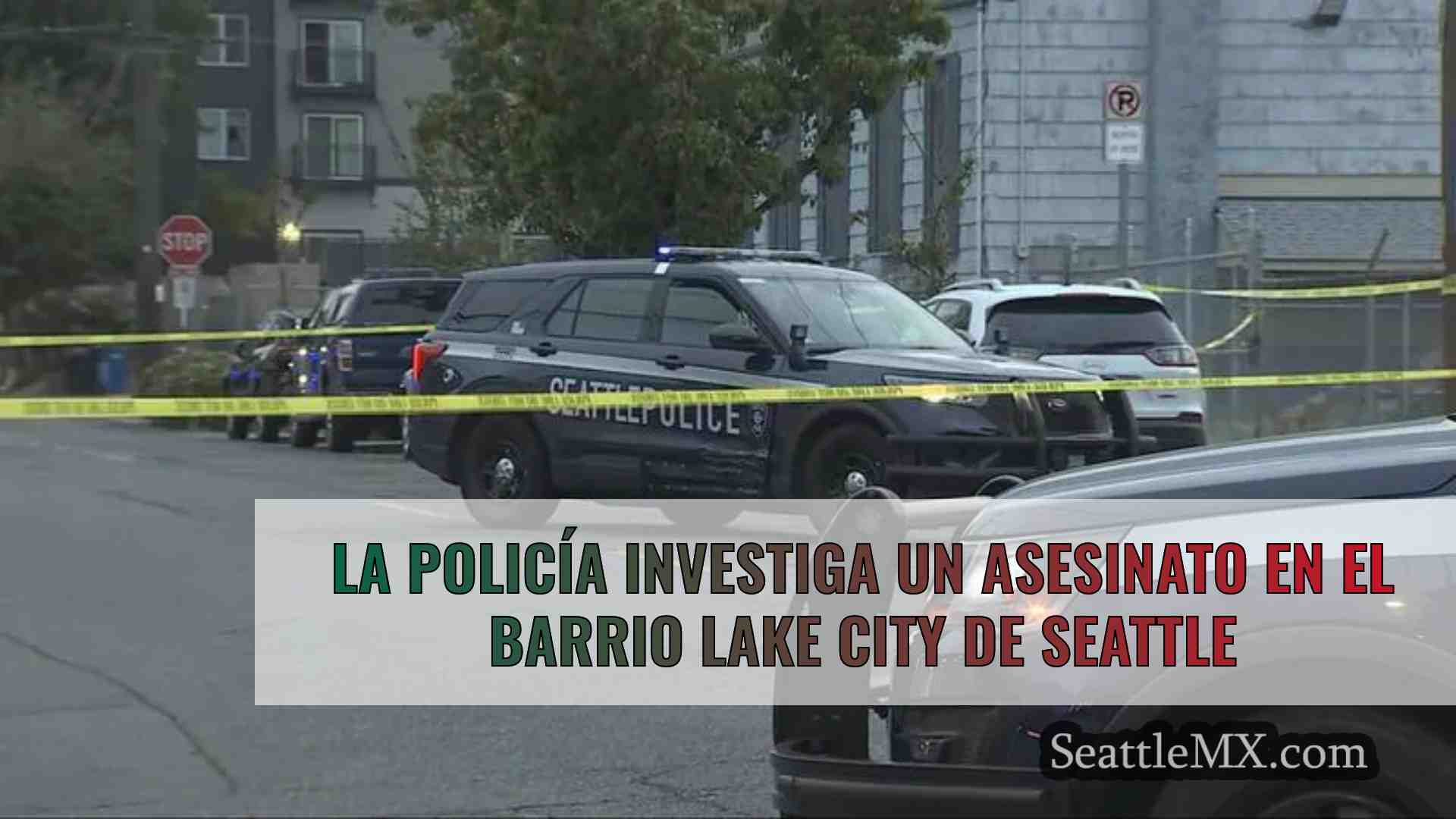La policía investiga un asesinato en el