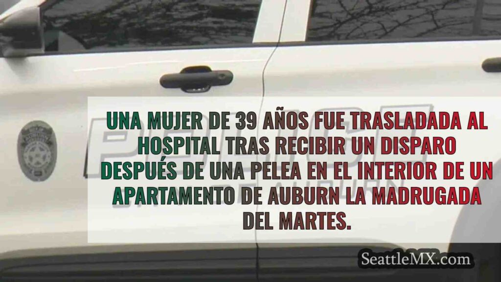 Disparan a una mujer tras un «altercado