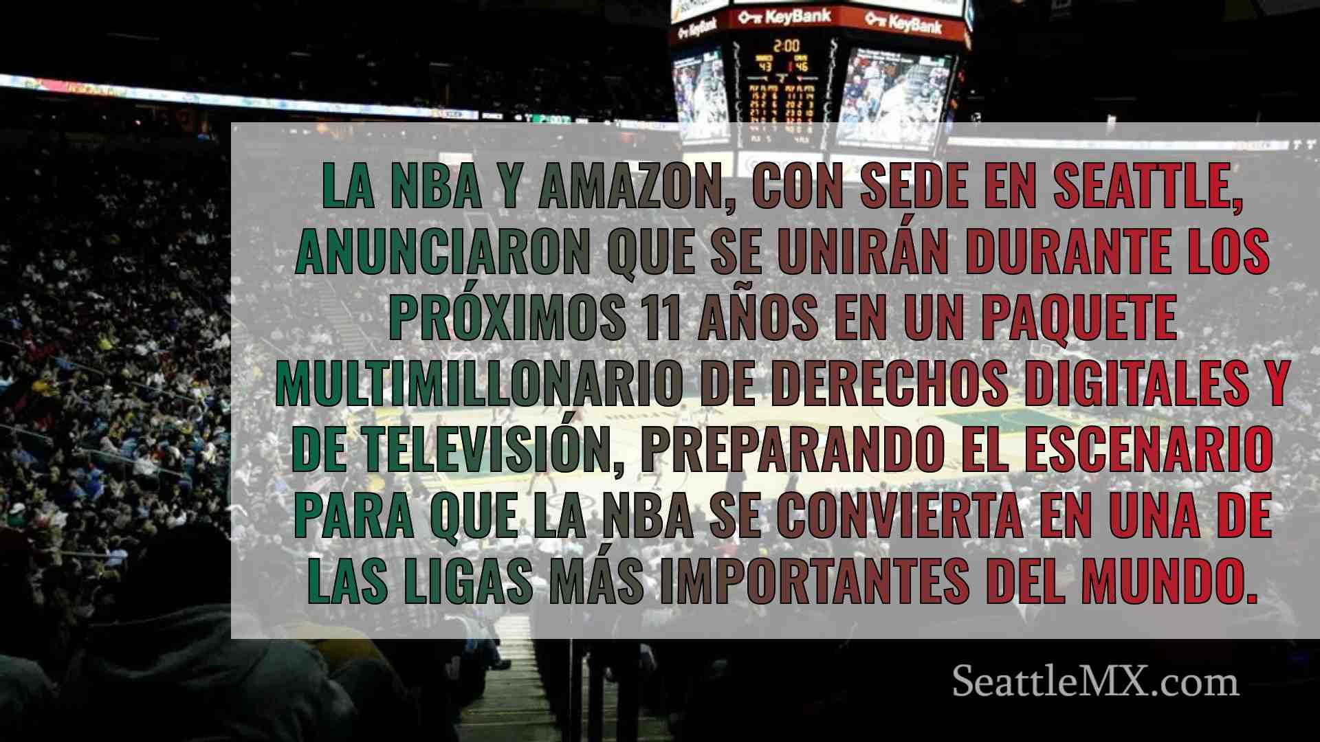 La NBA y Amazon firman un acuerdo por