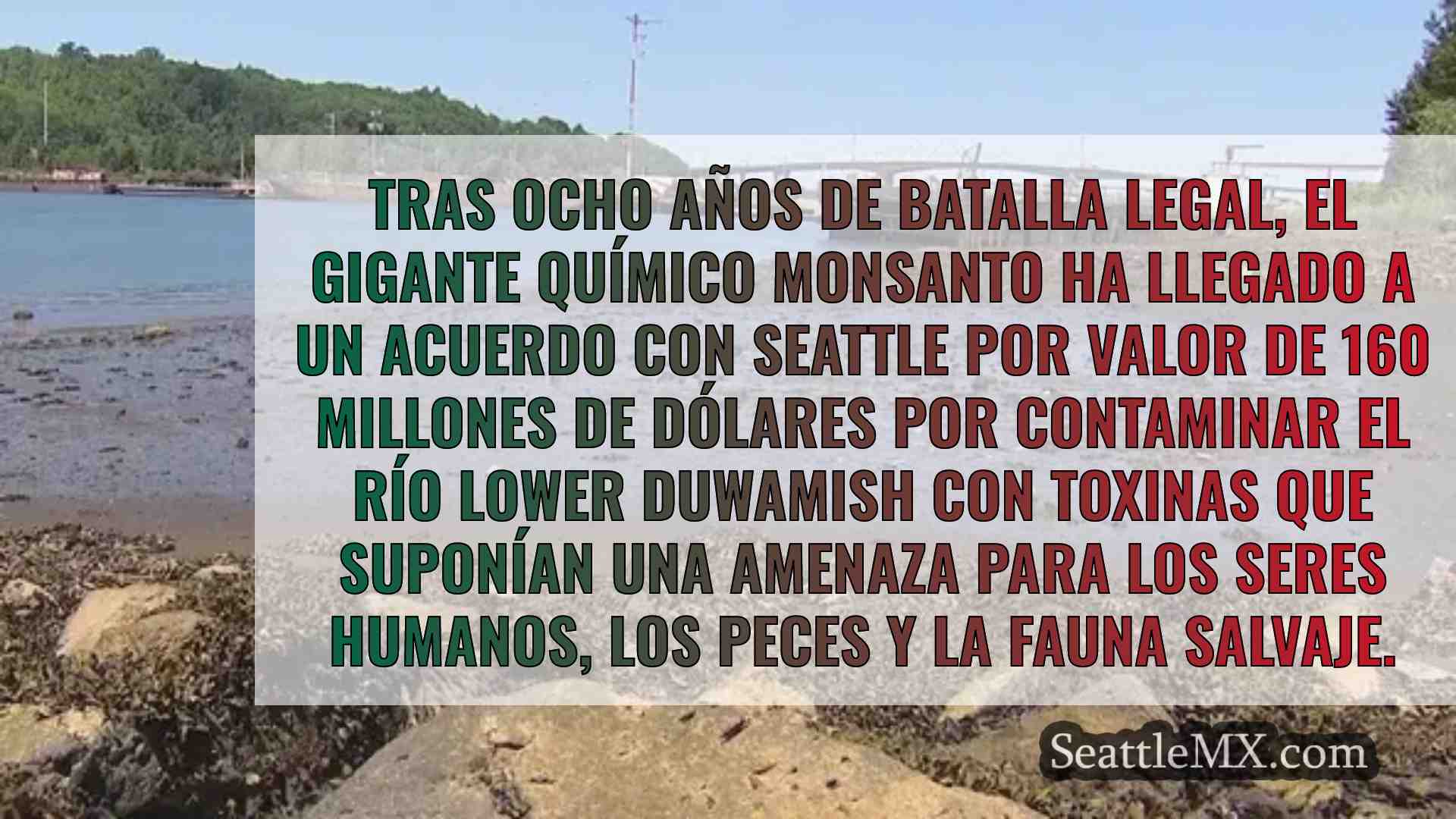 Monsanto llega a un acuerdo de 160