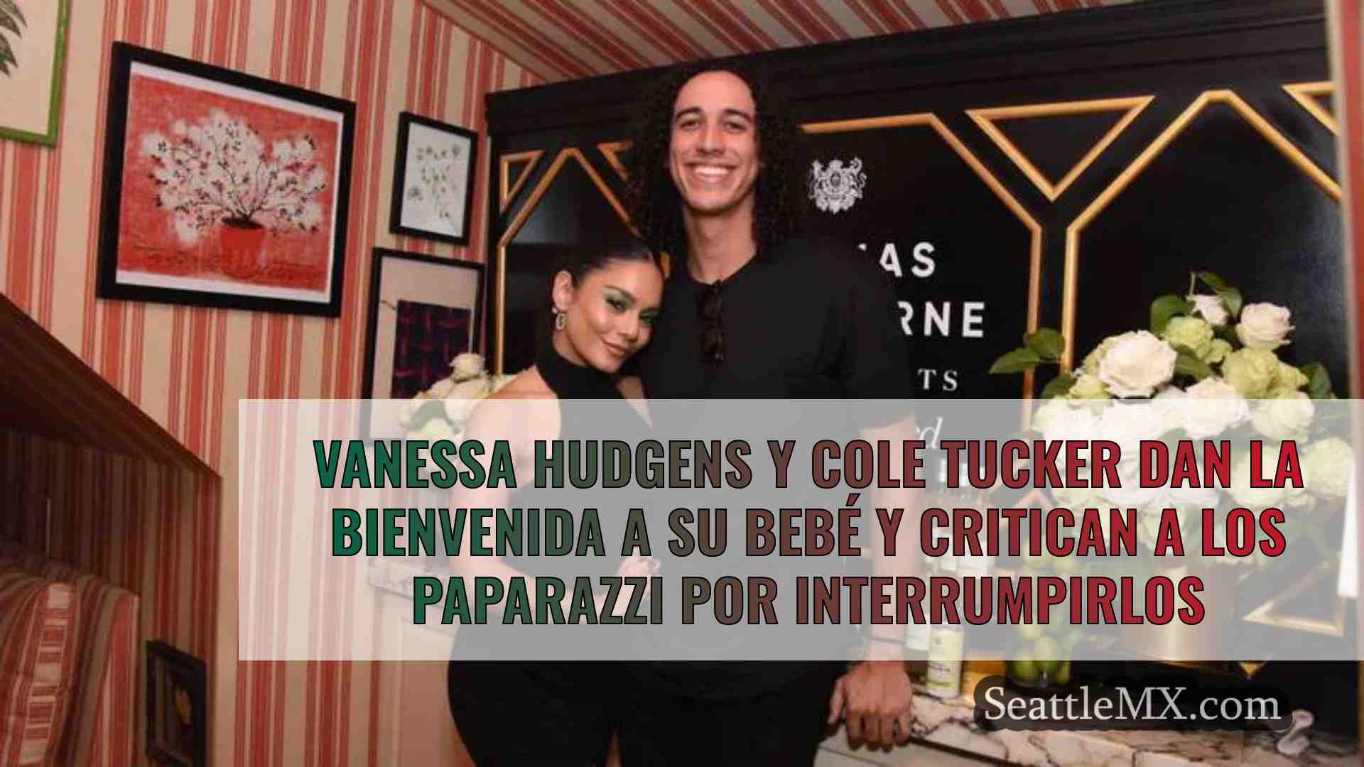 Vanessa Hudgens y Cole Tucker dan la