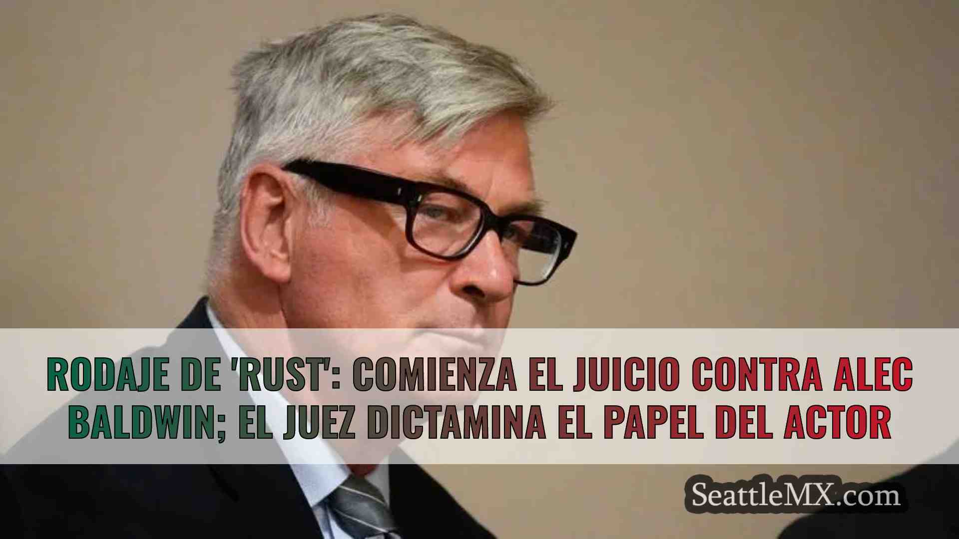 Rodaje de 'Rust': Comienza el juicio