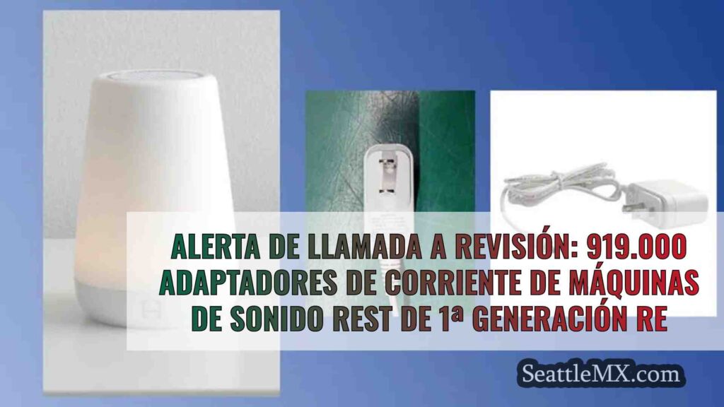 Alerta de retirada: 919.000 adaptadores