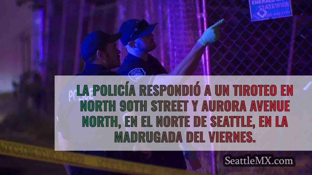 Otro tiroteo en la Avenida Aurora Norte