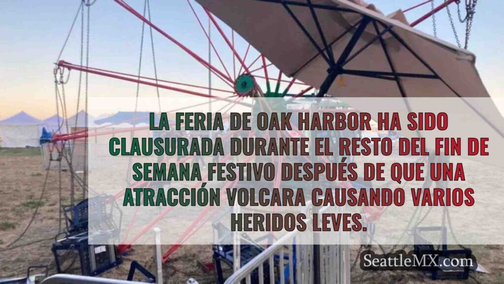 La atracción de feria de Oak Harbor