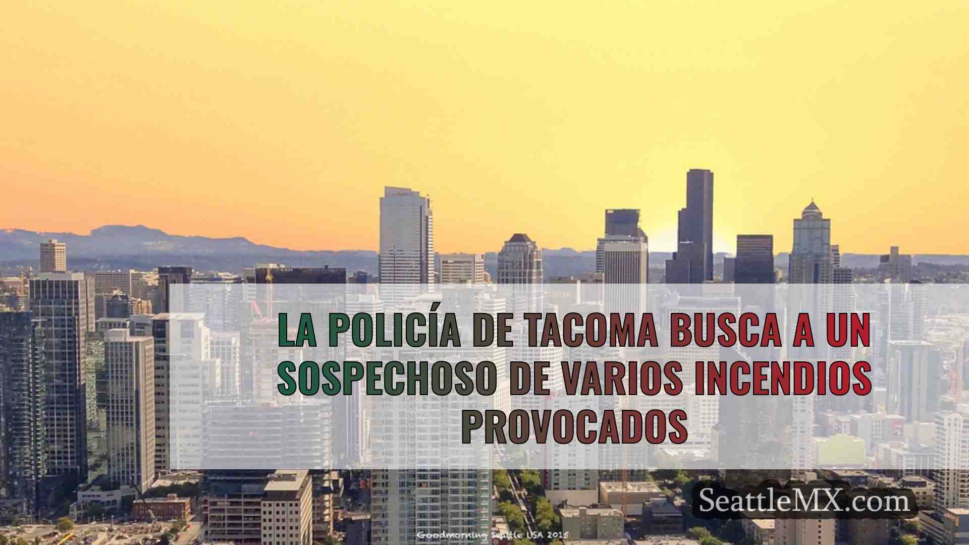 La policía de Tacoma busca a un