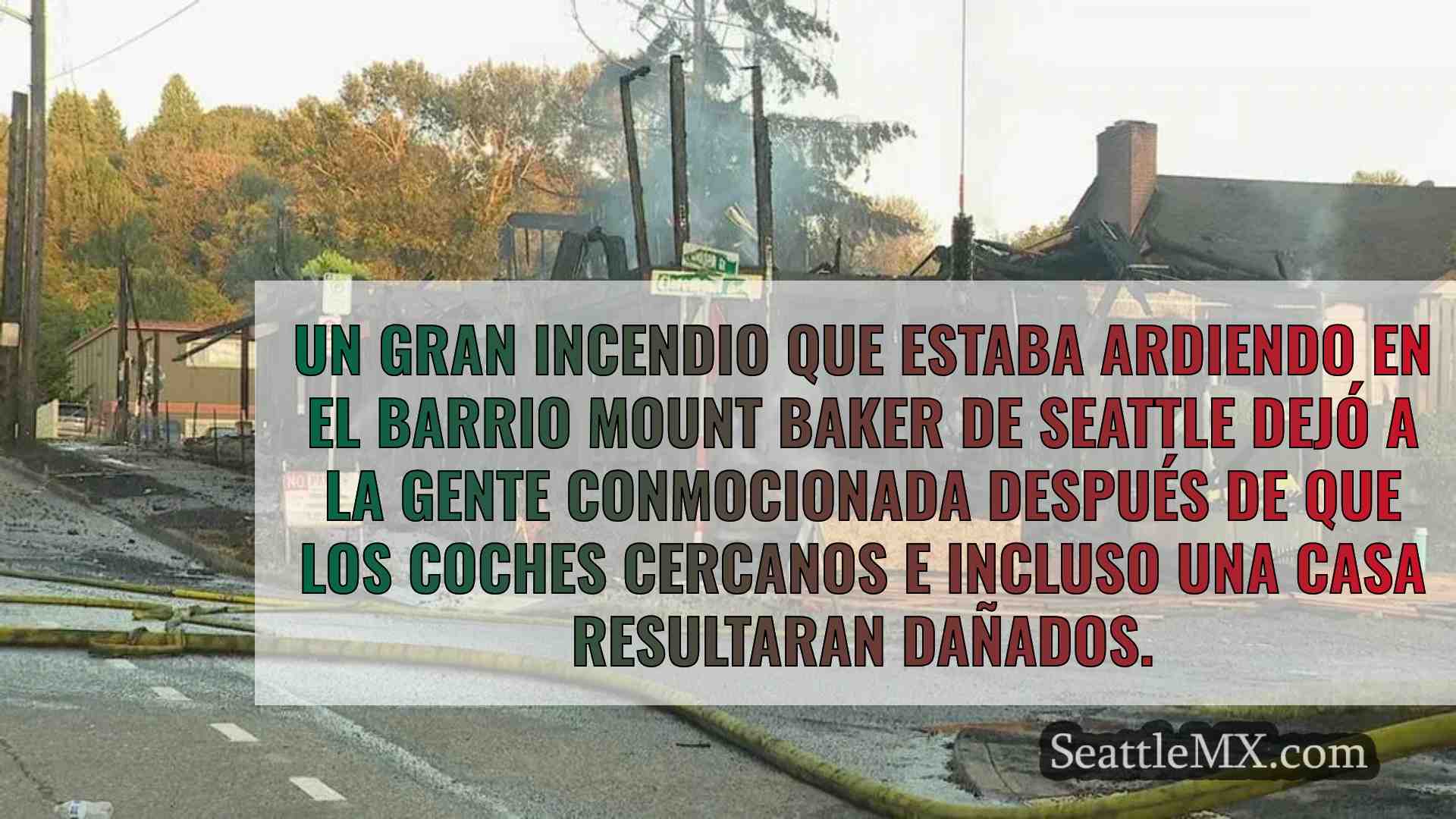 Un incendio calcina una obra de