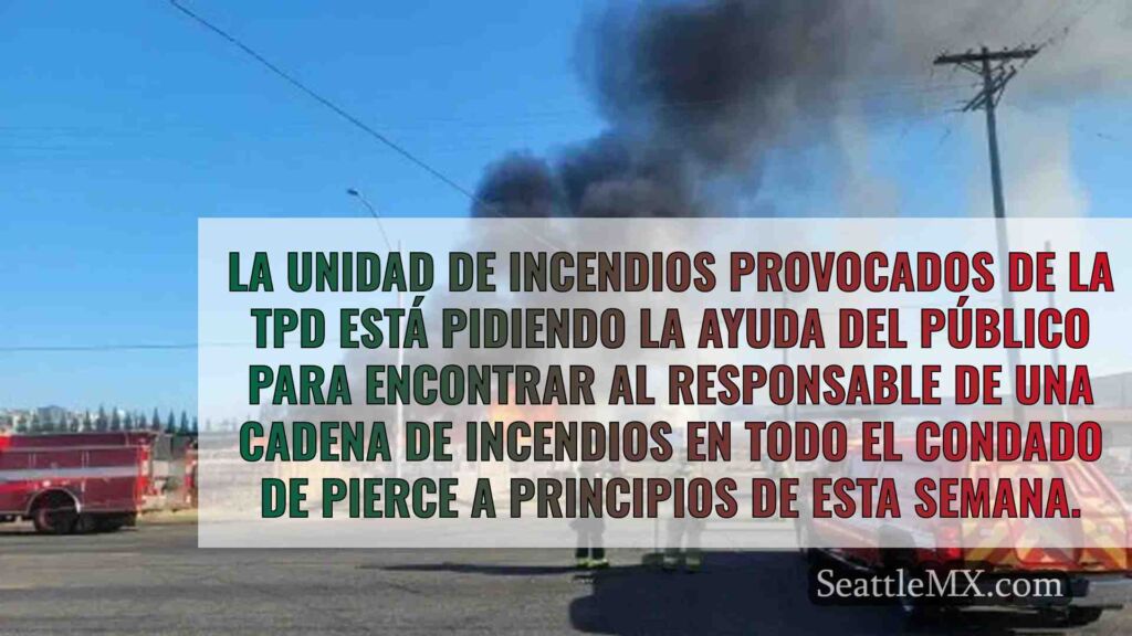 La policía de Tacoma busca ayuda para