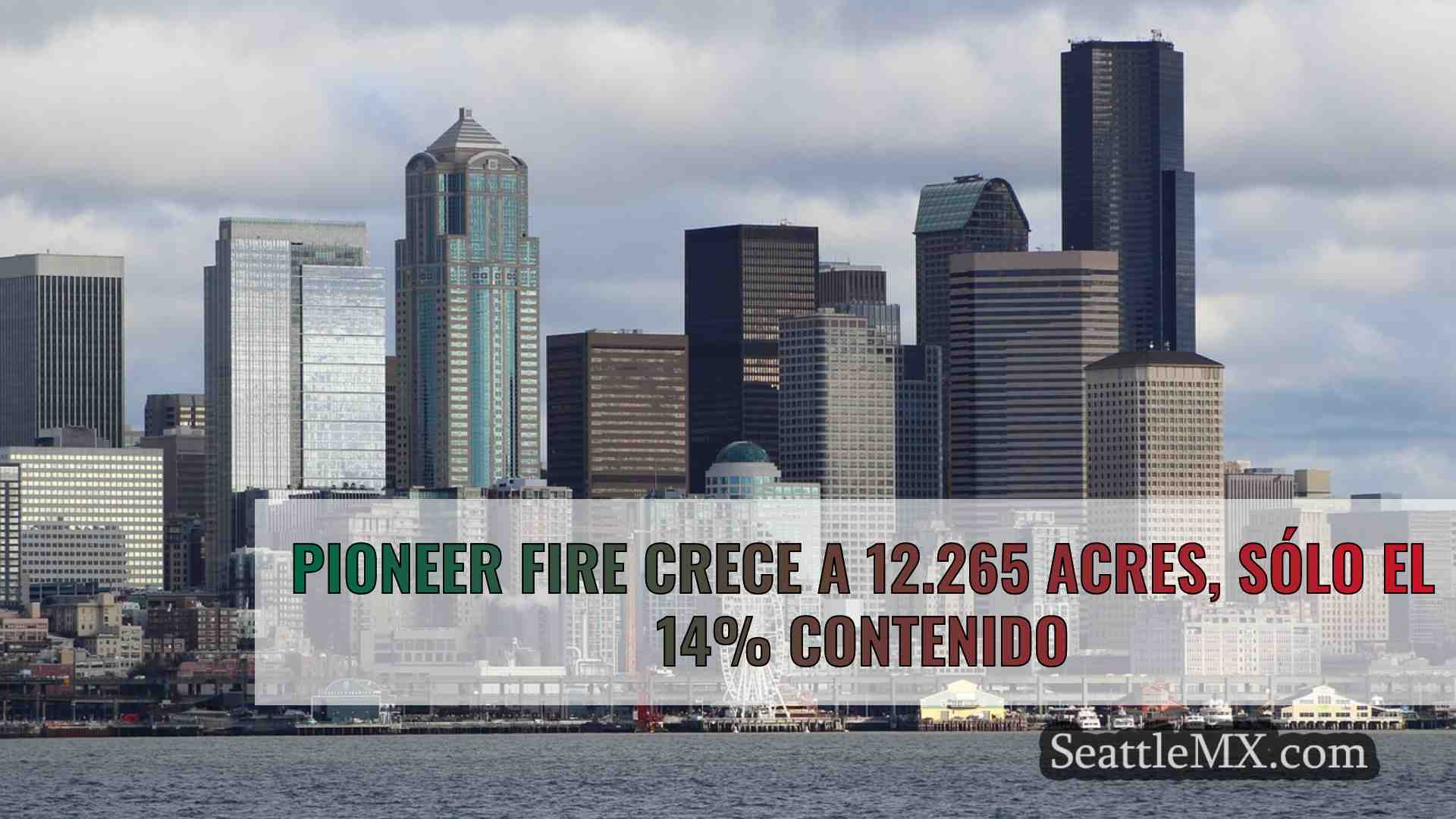 Pioneer Fire crece a 12.265 acres, sólo