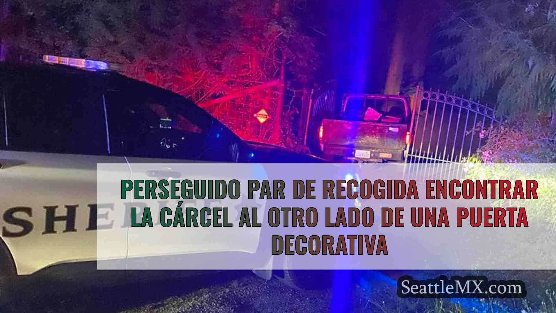 Perseguido par de recogida encontrar la