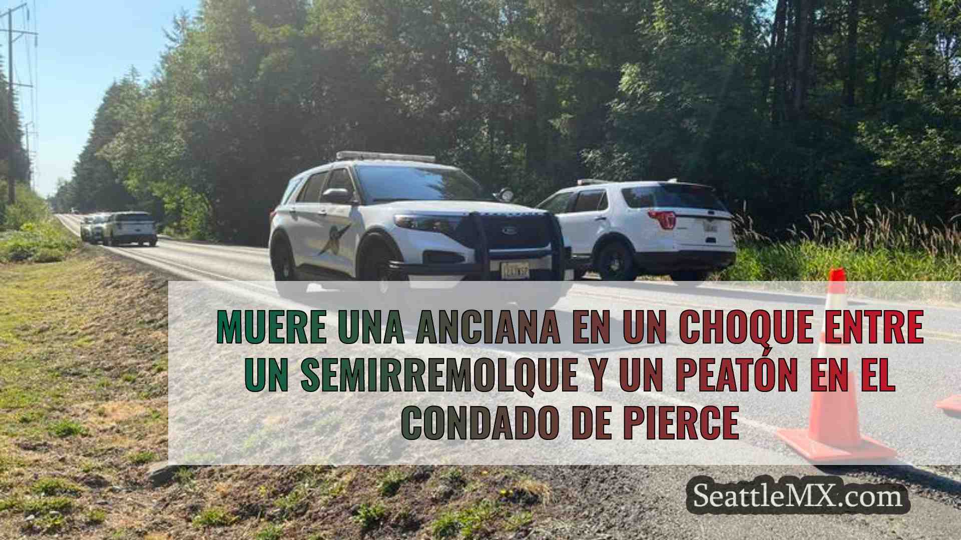 Muere una anciana en un choque entre un