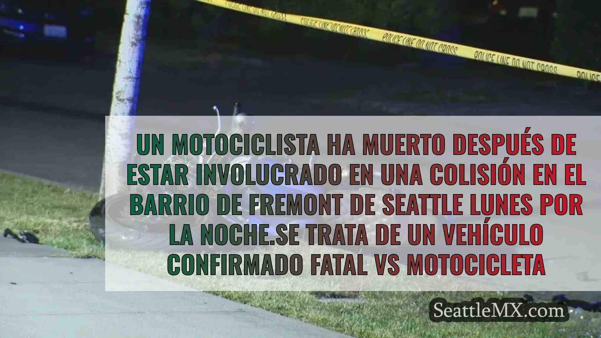 Muere un motorista en un accidente