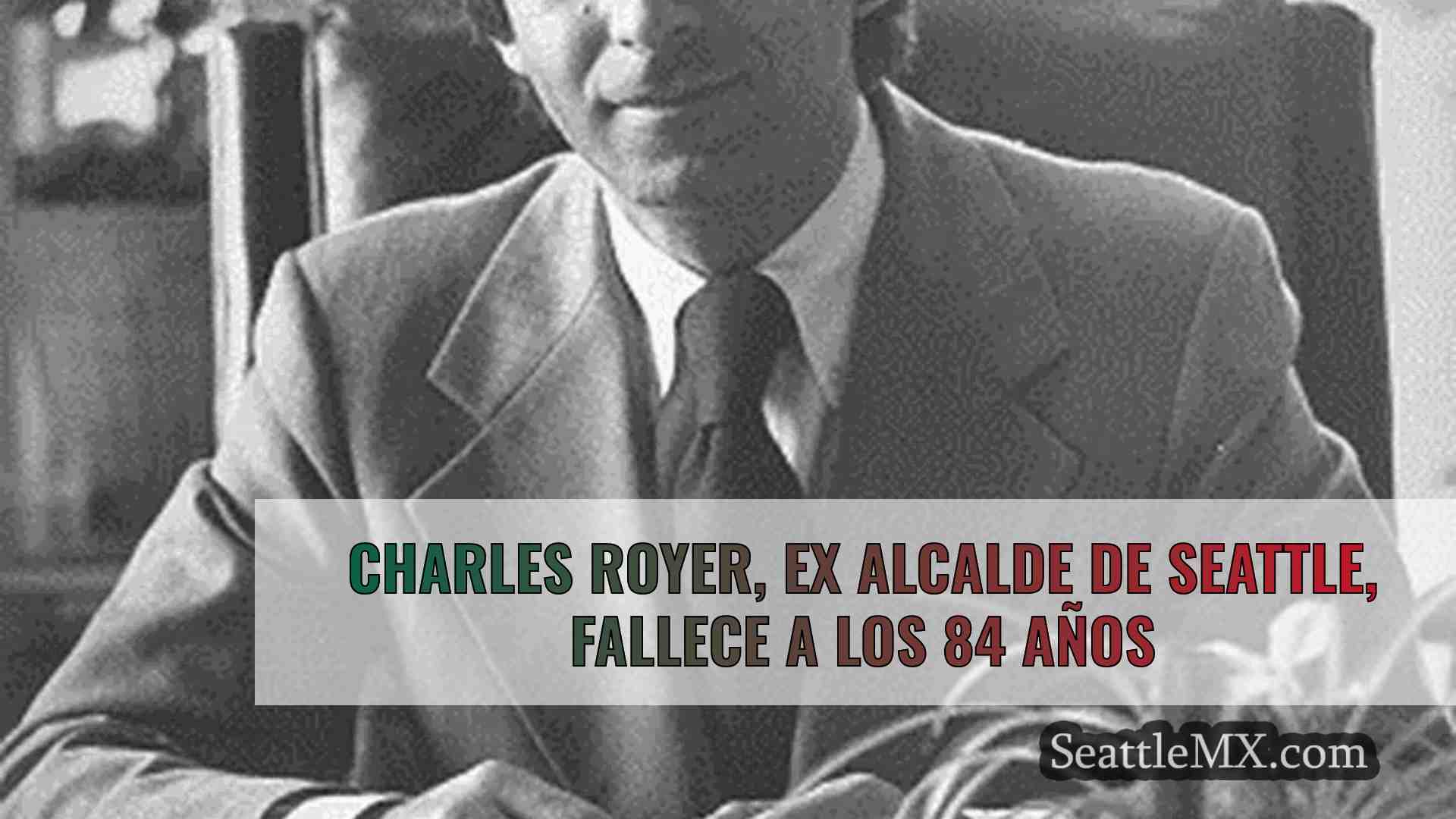 Charles Royer, ex alcalde de Seattle,