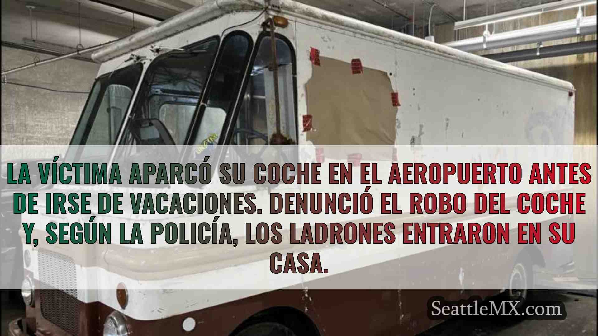 Los ladrones utilizan el mando a