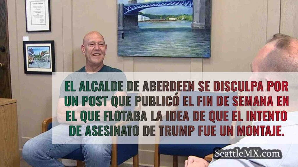 El alcalde de Aberdeen se disculpa por