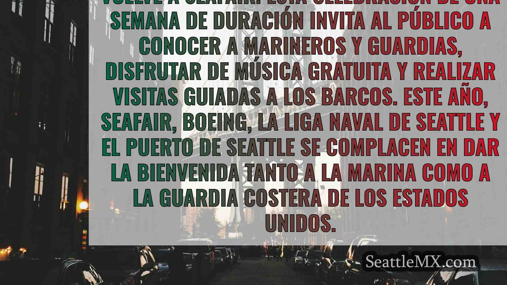 Noticias de Seattle SeattleMX
