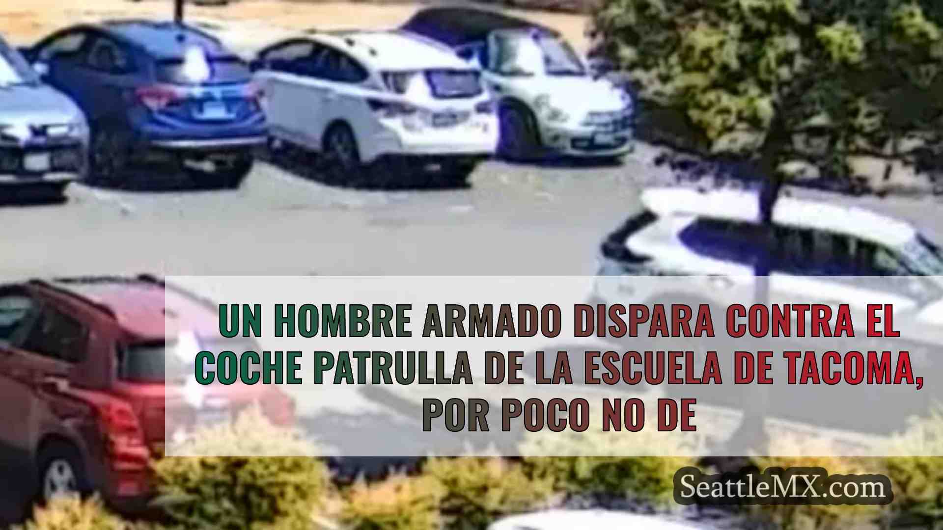 Un hombre armado dispara contra el