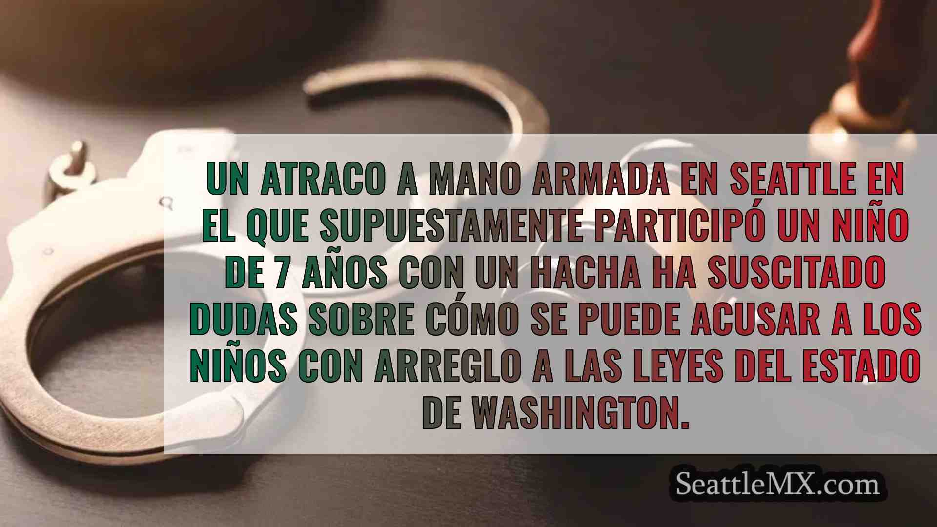 ¿Se puede acusar de delitos a niños