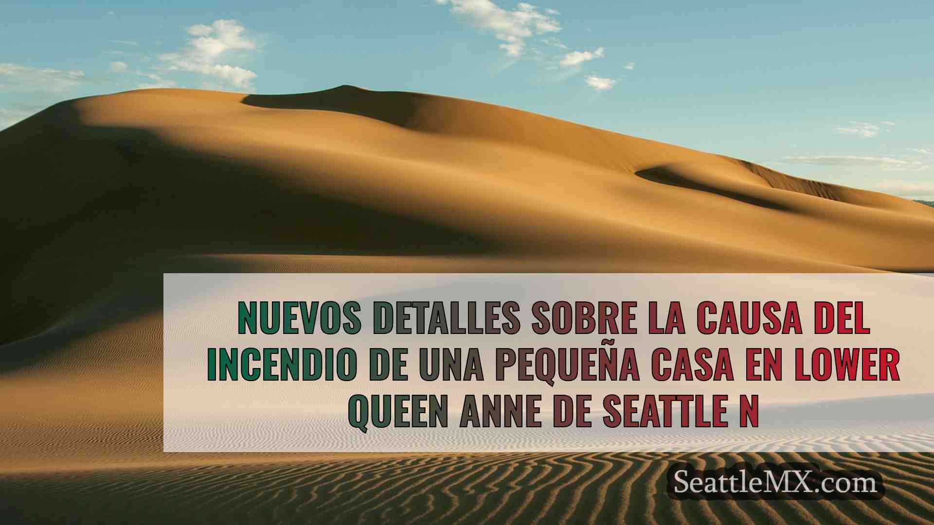 Noticias de Seattle SeattleMX