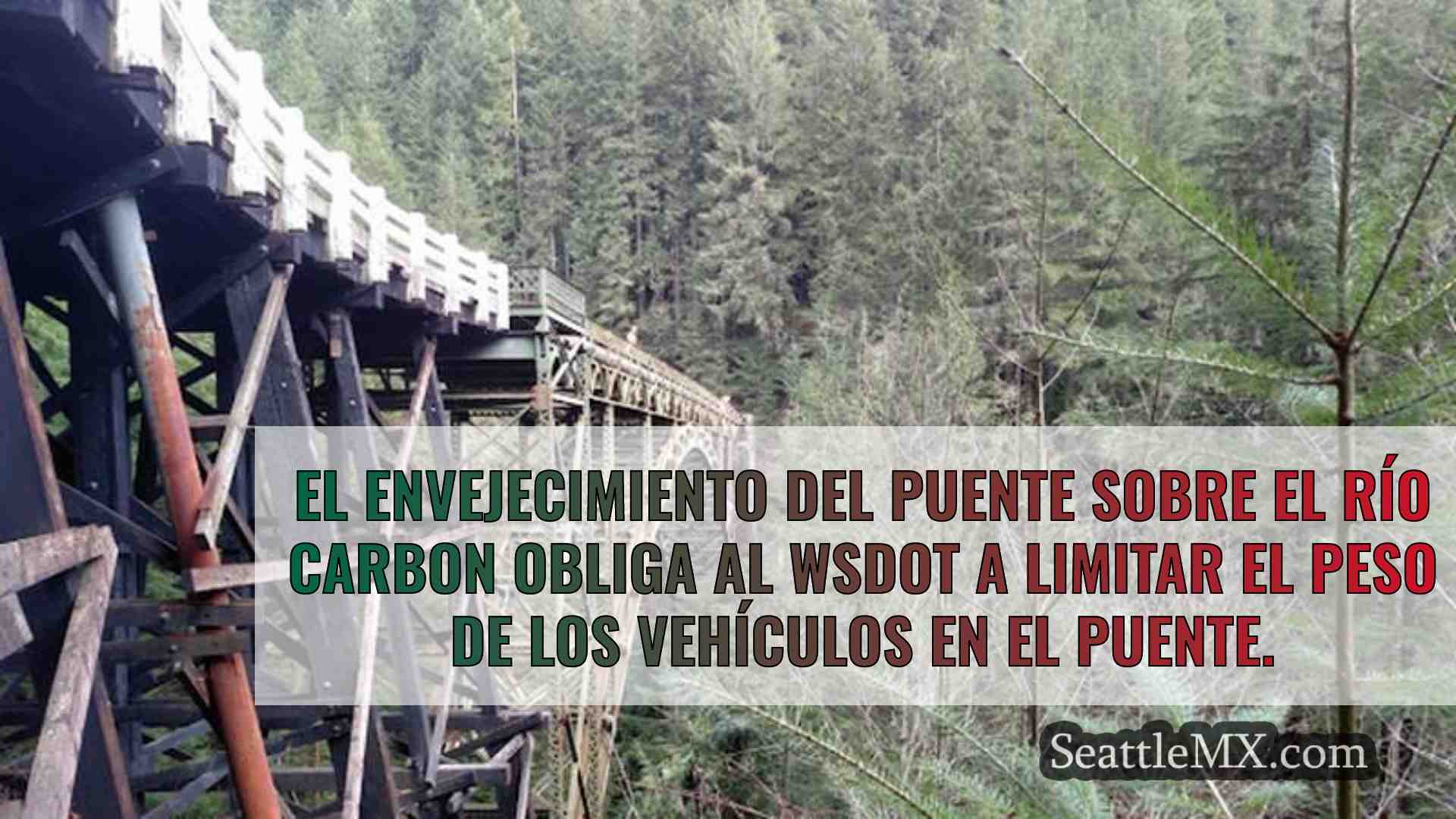 El envejecimiento del puente sobre el