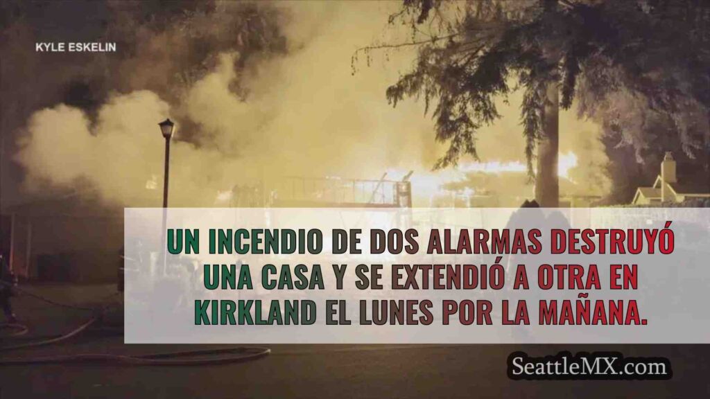 No hay heridos en el incendio que