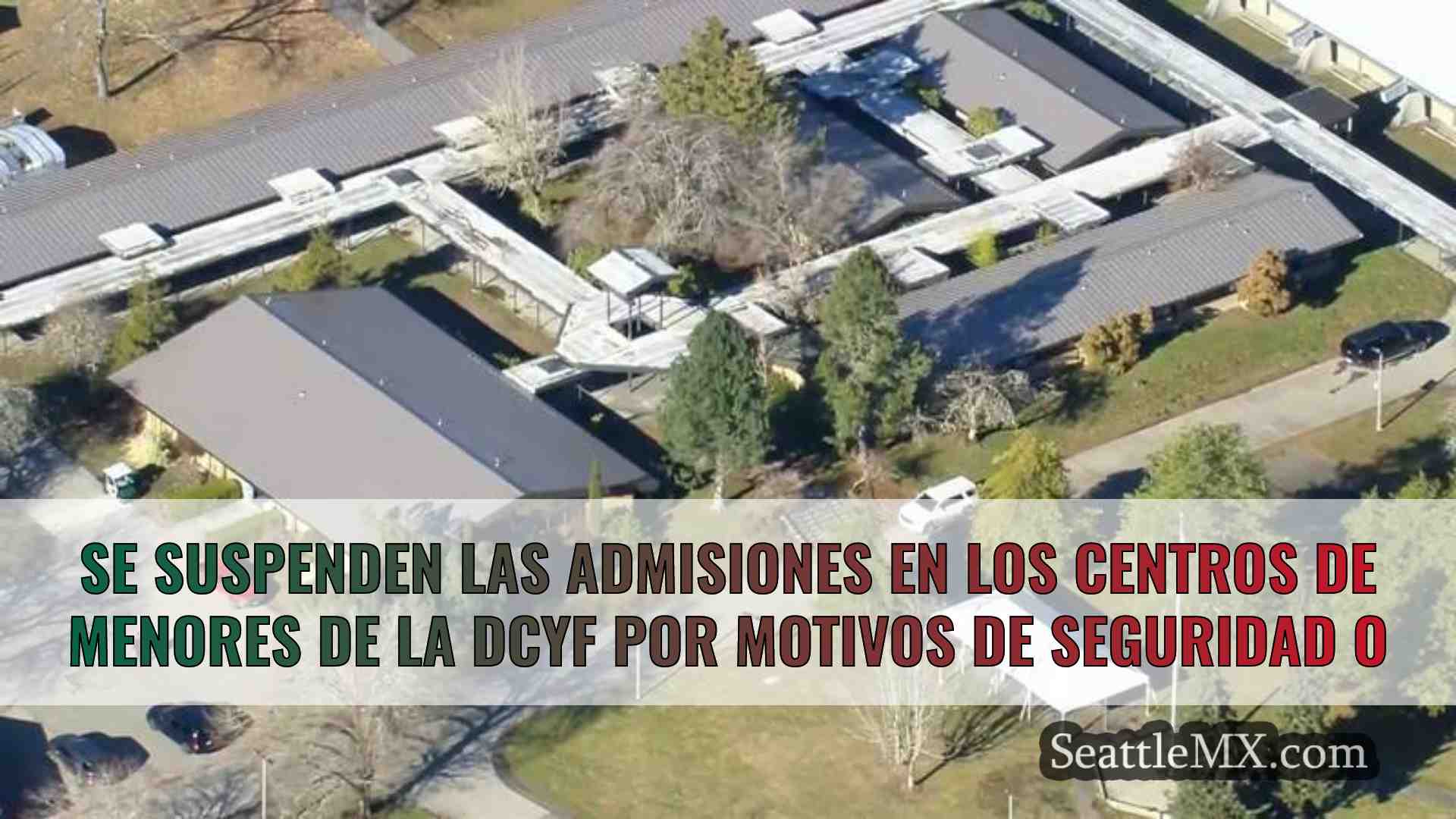 Se suspenden las admisiones en los