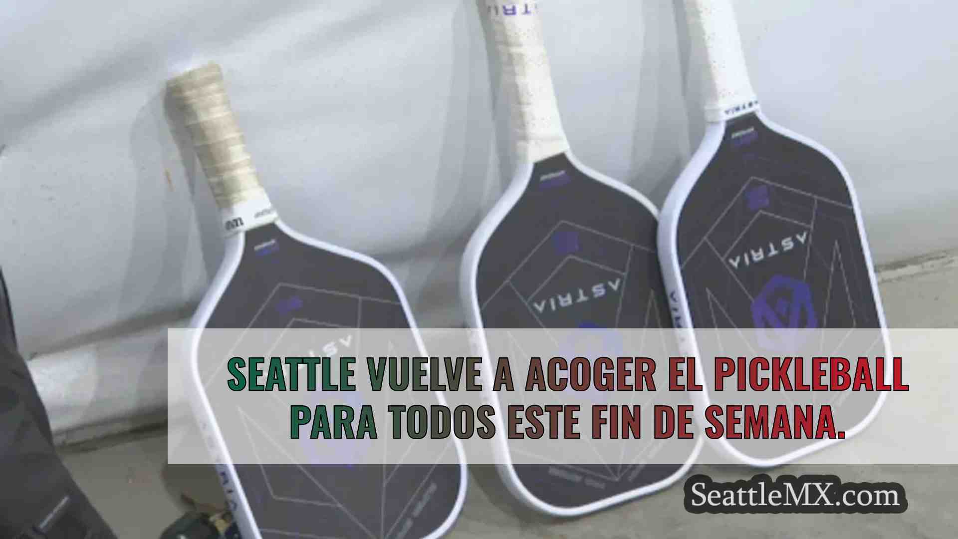 Pickleball para todos vuelve al centro