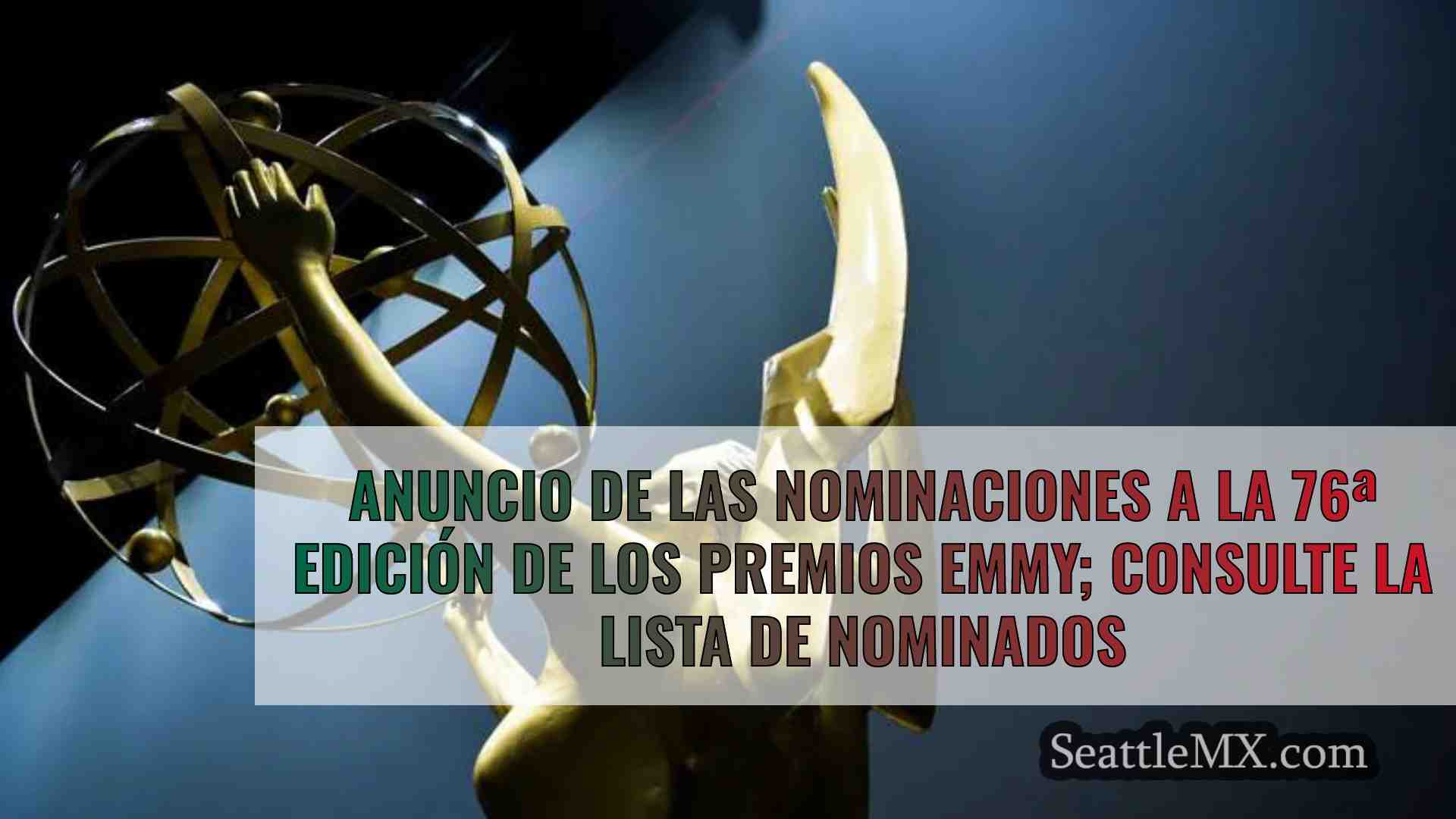 Anuncio de las nominaciones a la 76ª
